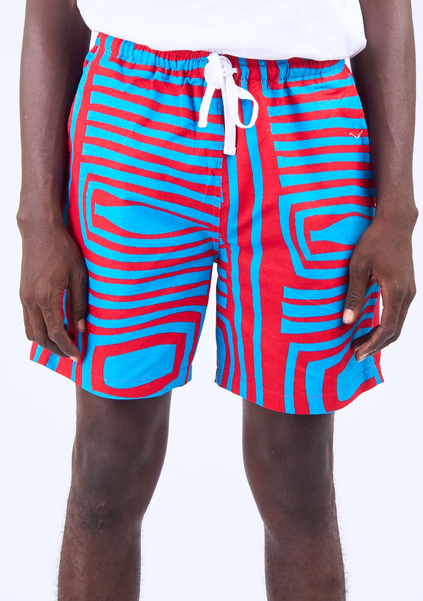 YEVU Men - Shorts Shorts - Monochrome New Wave