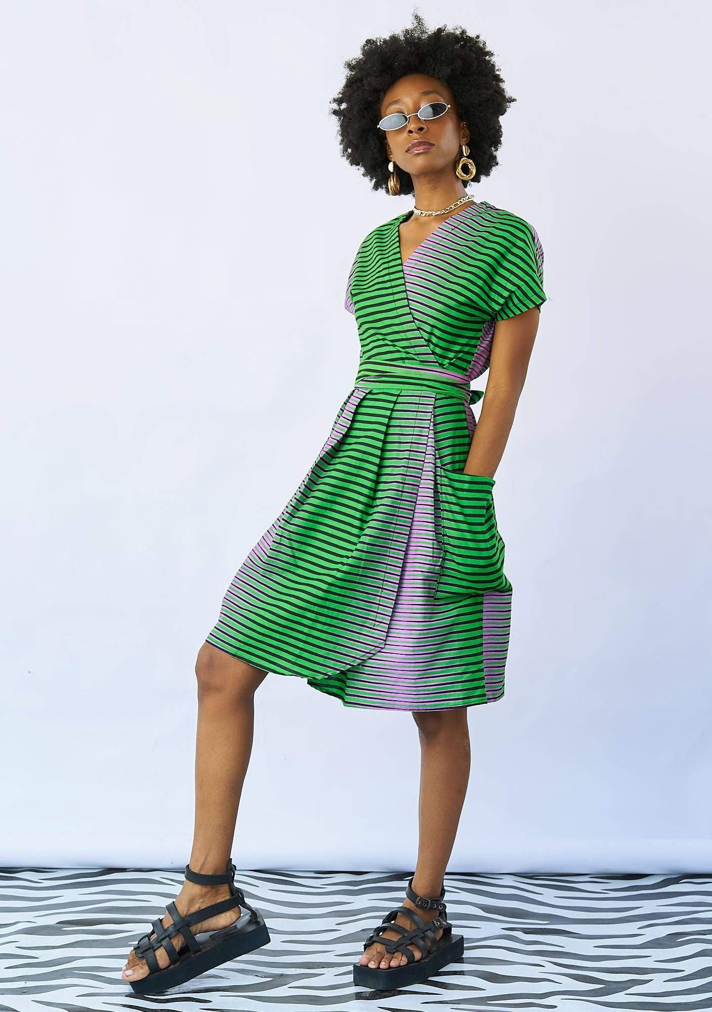 Scotch and soda outlet wrap dress