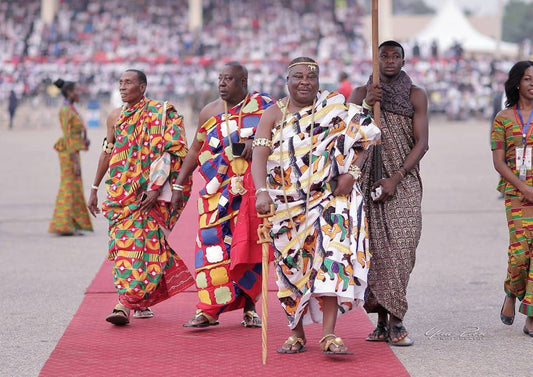 Kente weavers of Bonwire