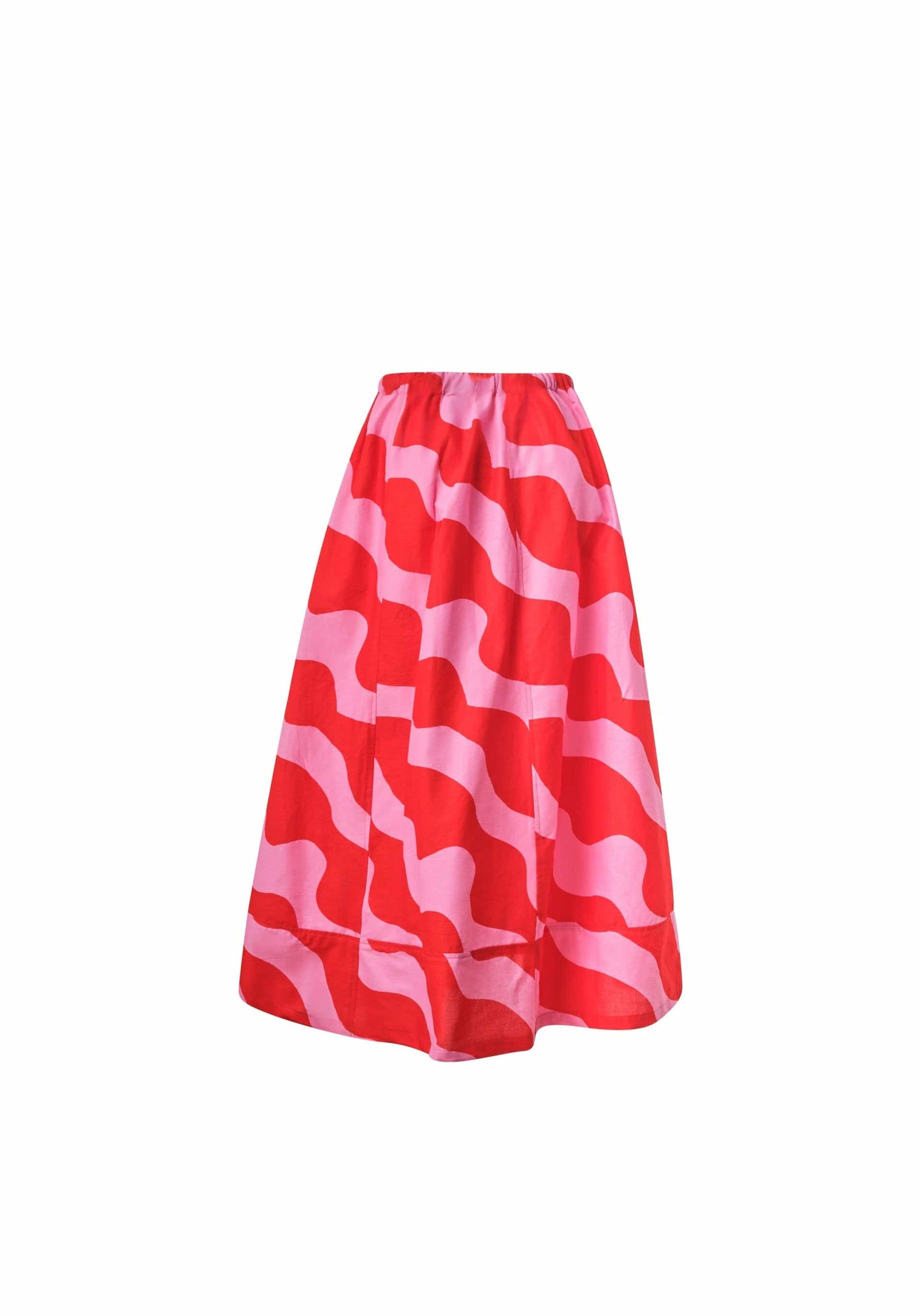 YEVU Women - Skirt A Line Panel Skirt - Spilt Milk