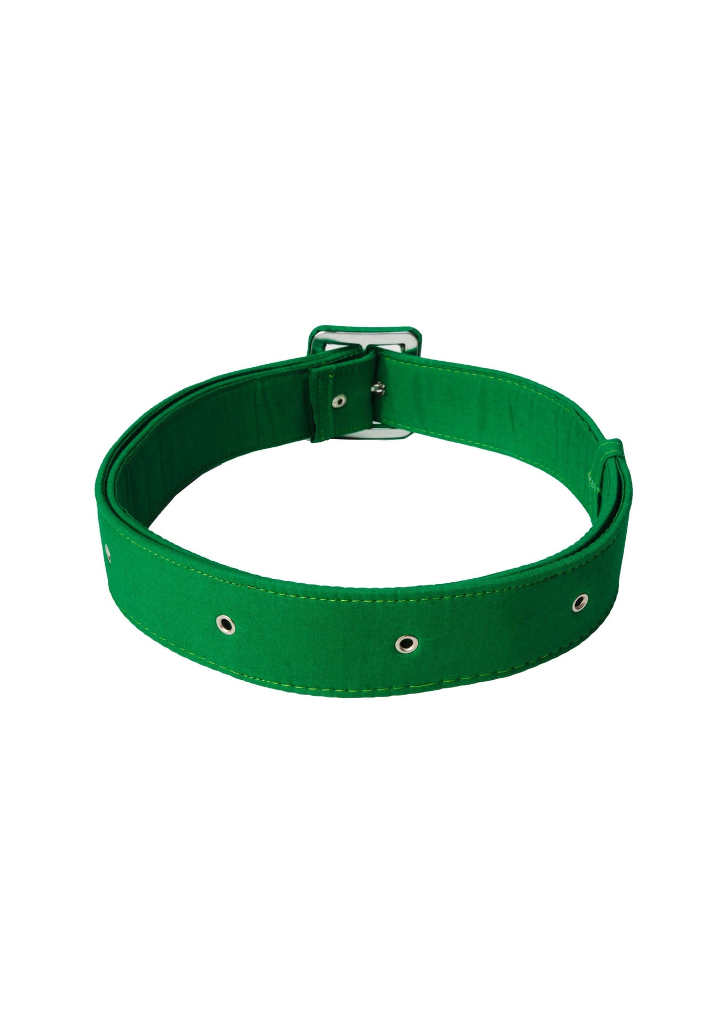 YEVU Accessories - Belts Standard Belt - Green Batik