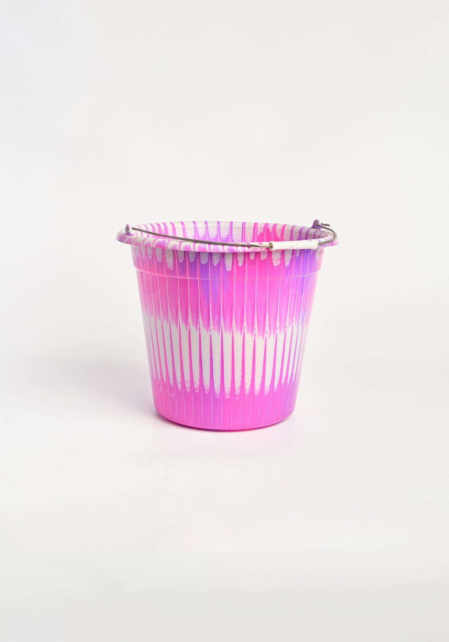 YEVU Homewares Bucket - Pink, White & Purple