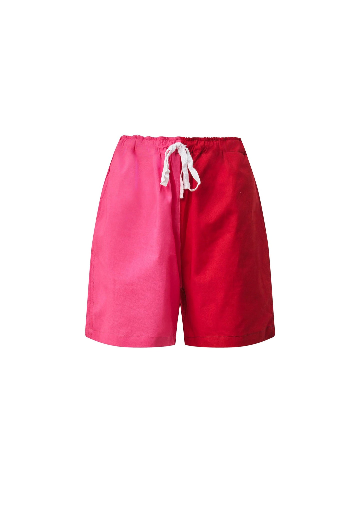 YEVU Women - Trousers Comfy Short - pink and red