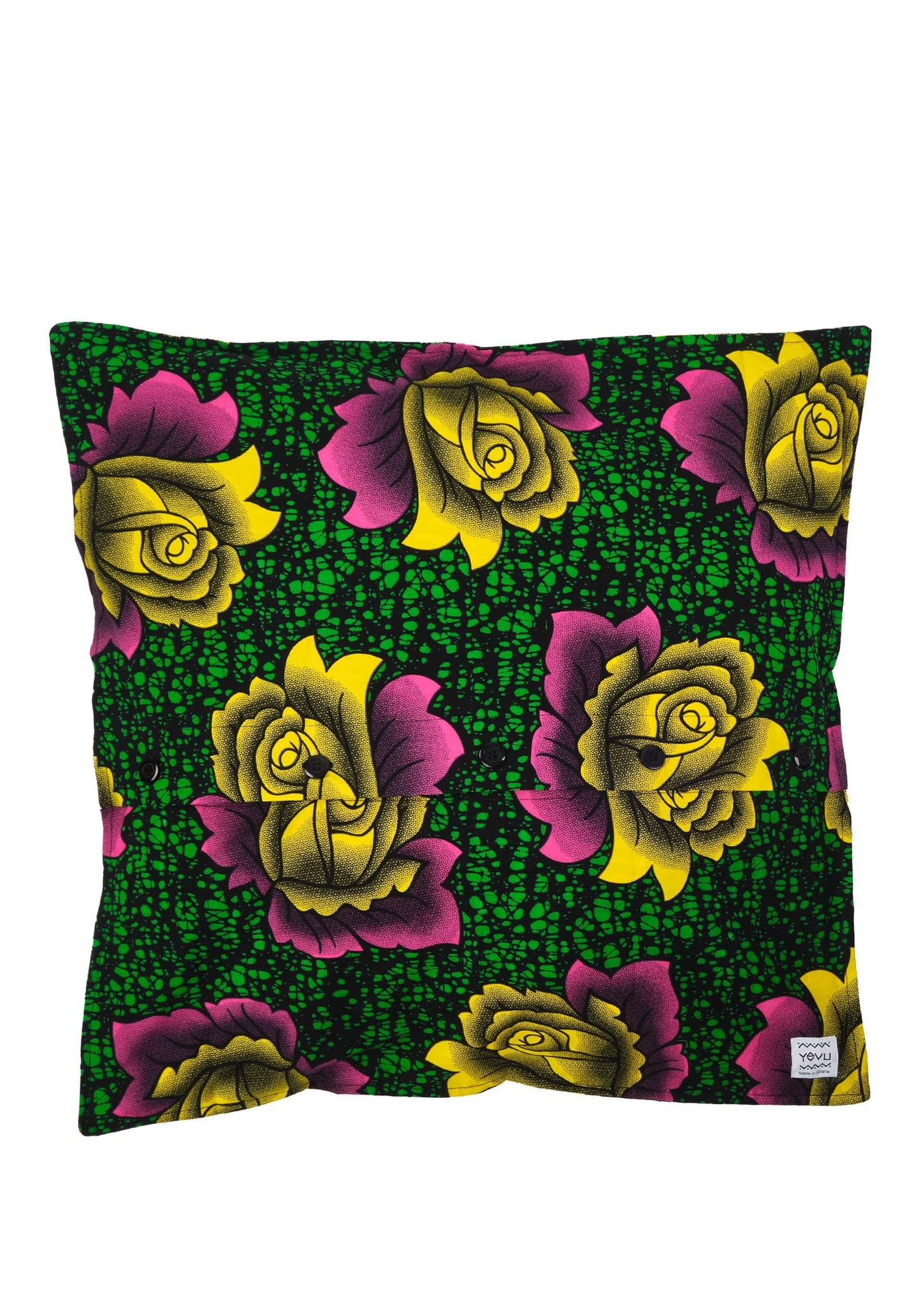 YEVU Homewares Cushion Cover - Yellow Rose