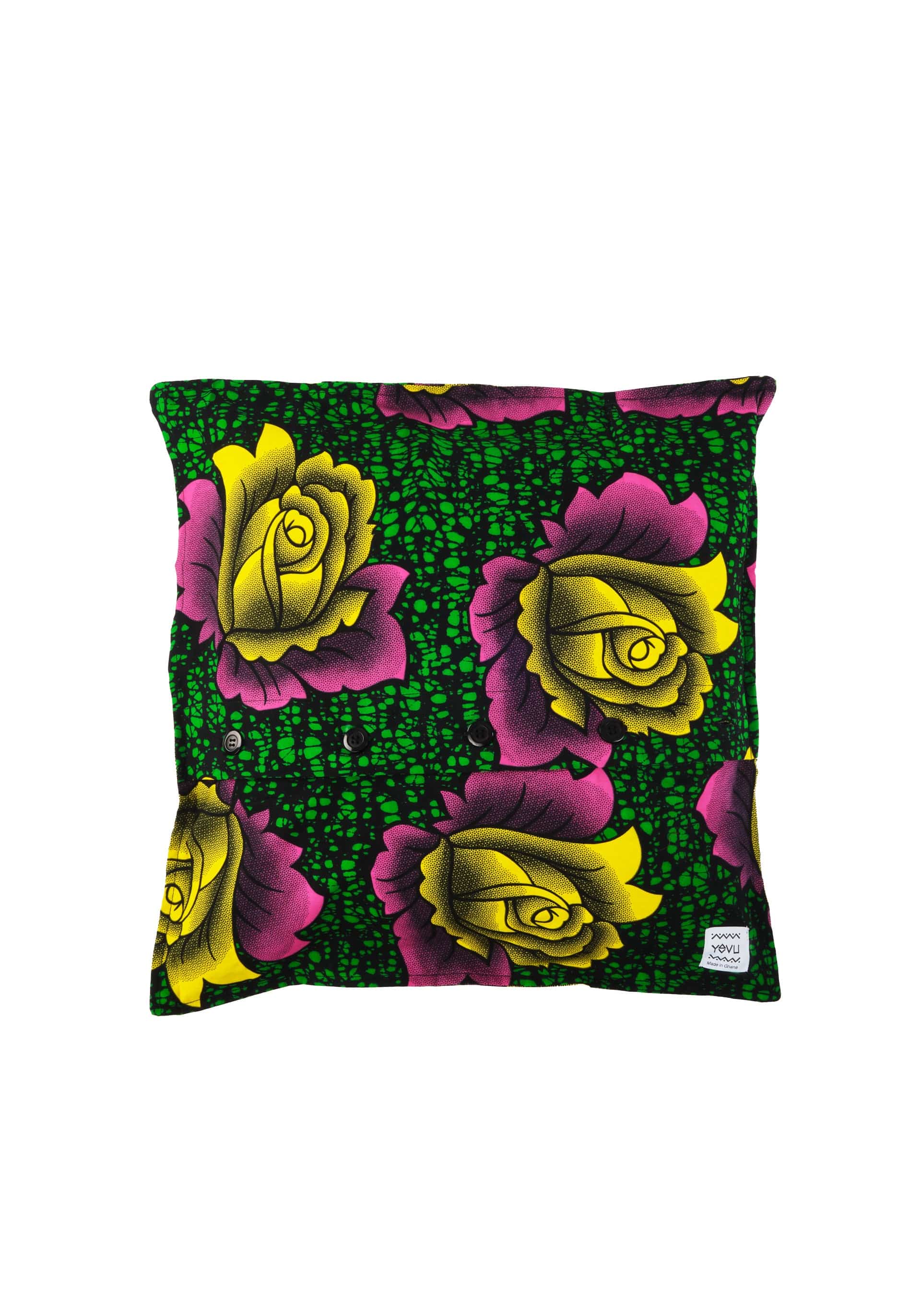 YEVU Homewares Cushion Cover - Yellow Rose