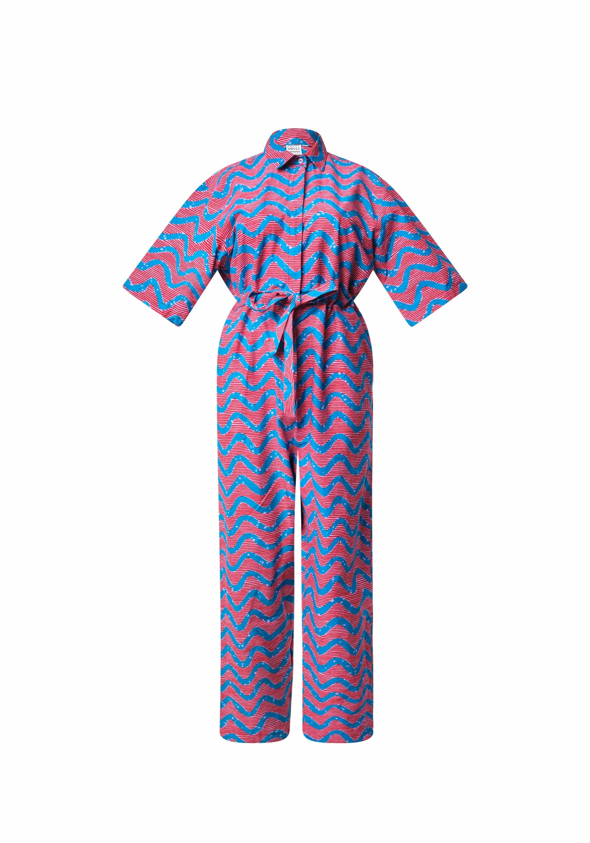 YEVU Women - One Piece Day/Night Boiler Suit - Pink Sugarcane