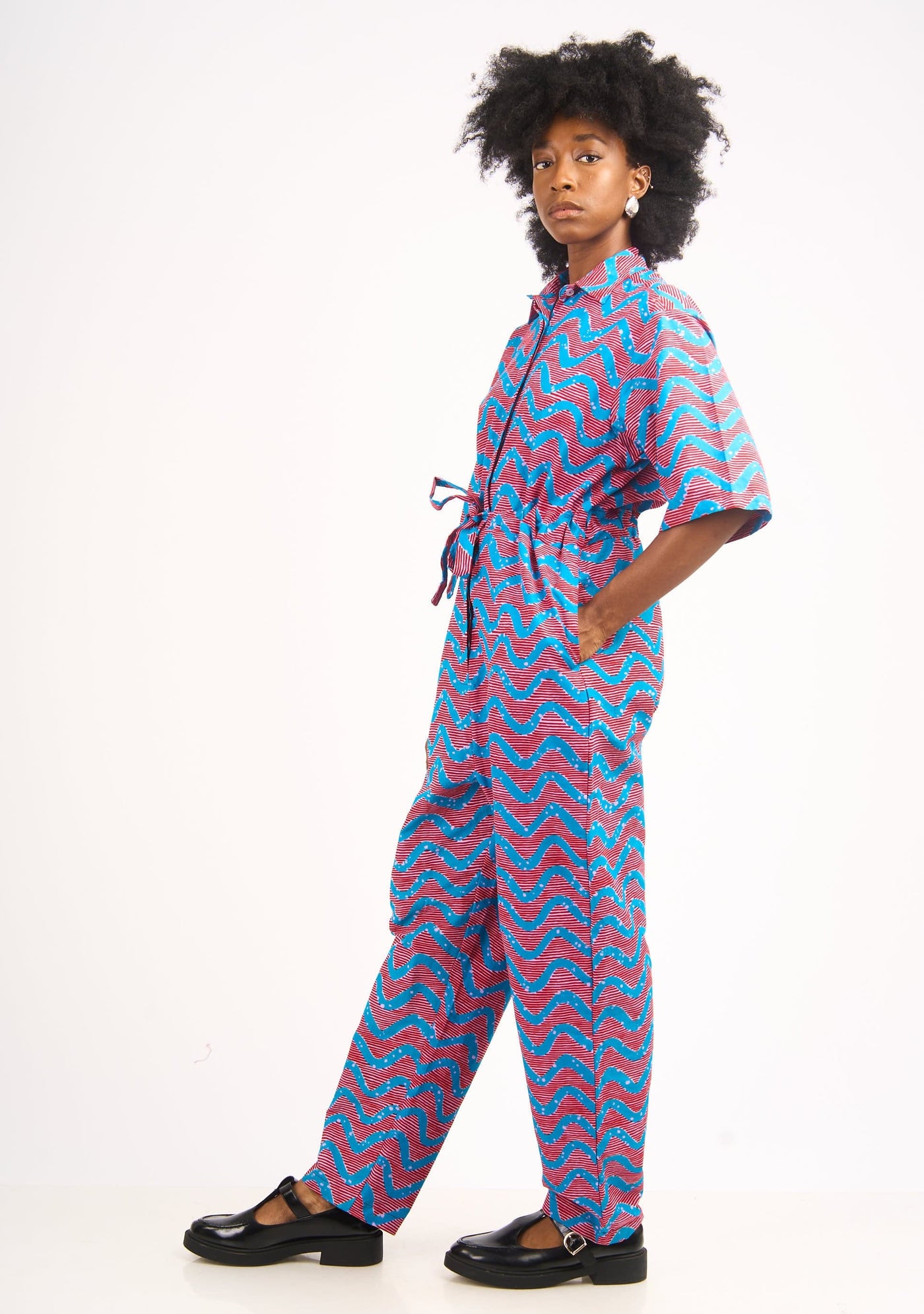 YEVU Women - One Piece Day/Night Boiler Suit - Pink Sugarcane