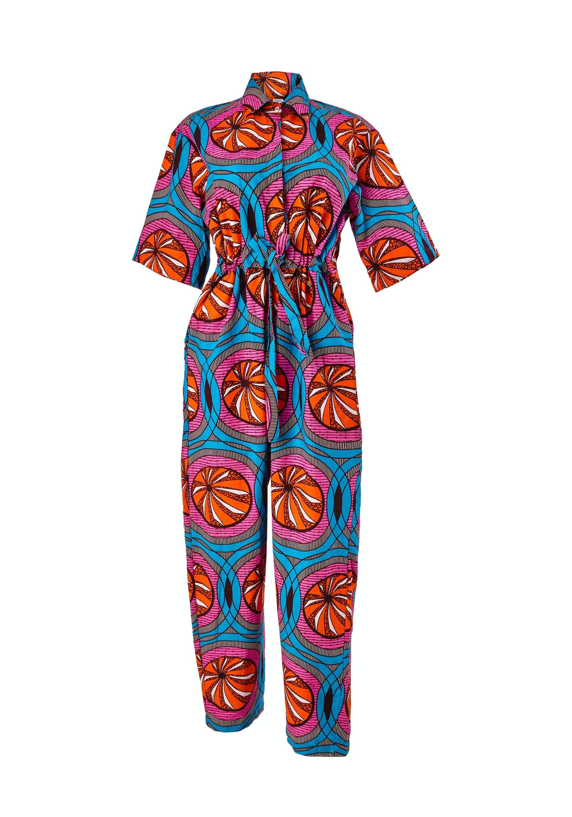 YEVU Women - One Piece Day/Night Boiler Suit - Tangerine Dreams