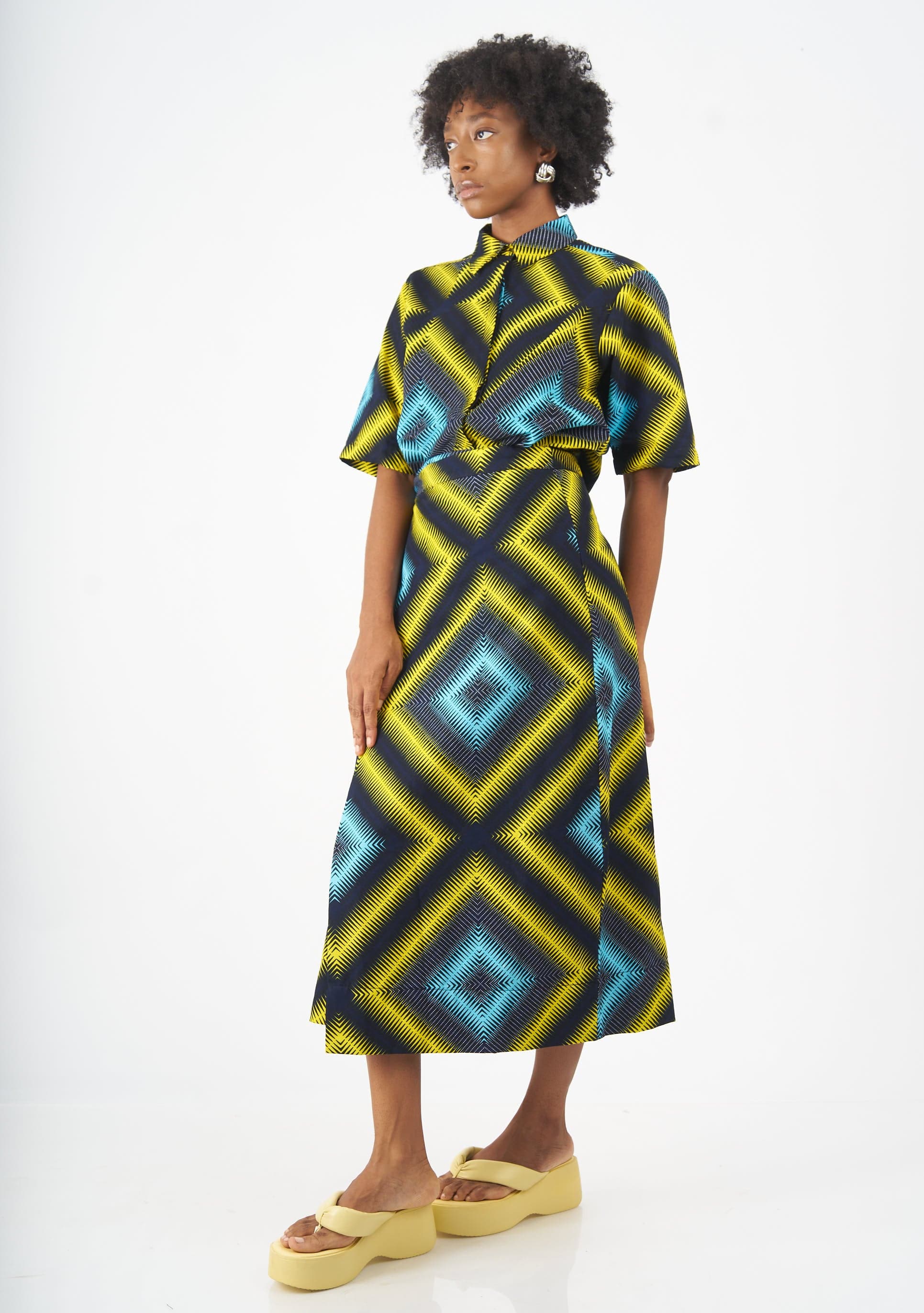 YEVU Women - Skirt Extended Wrap Skirt - Neon