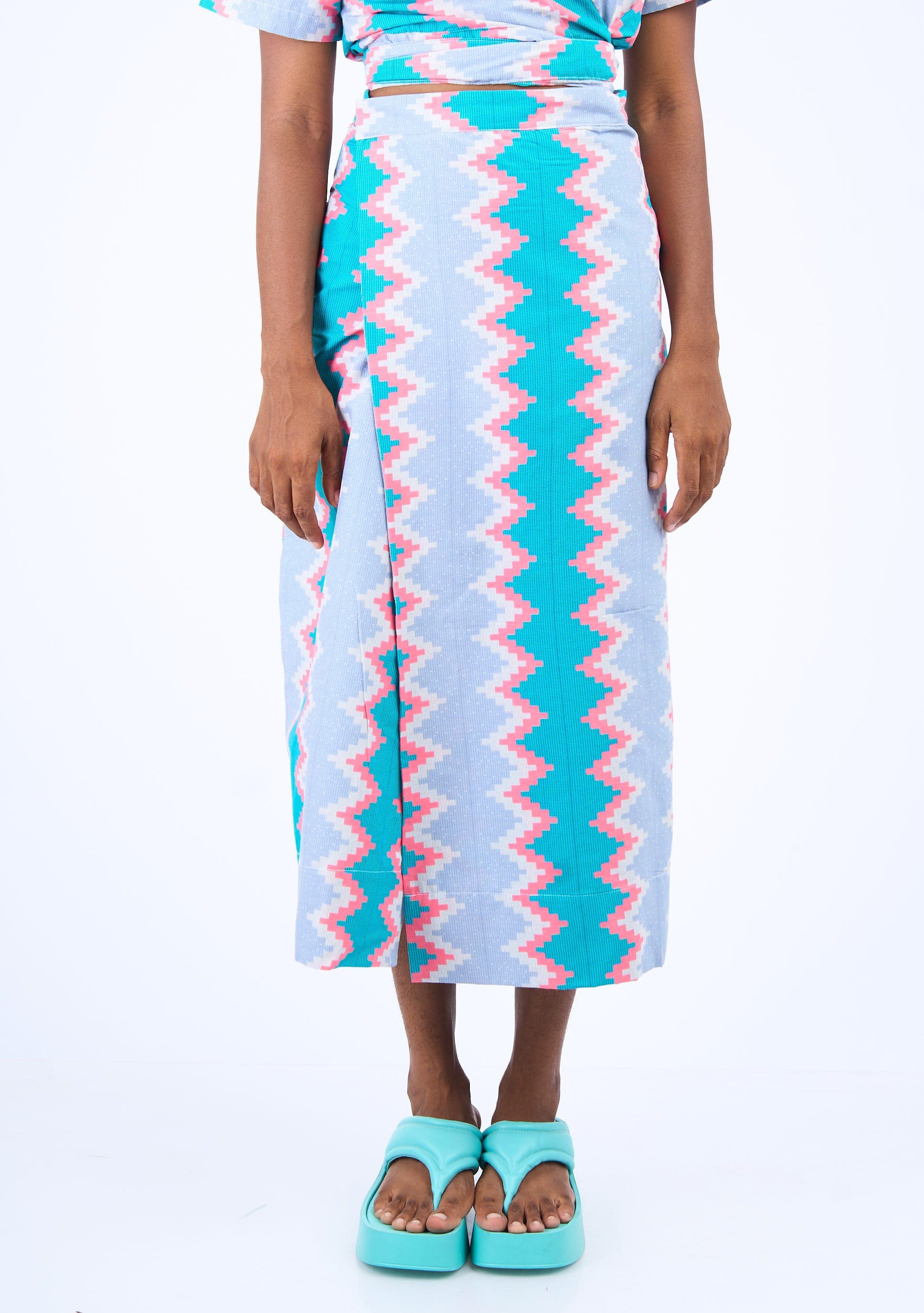 YEVU Women - Skirt Extended Wrap Skirt - Webbed