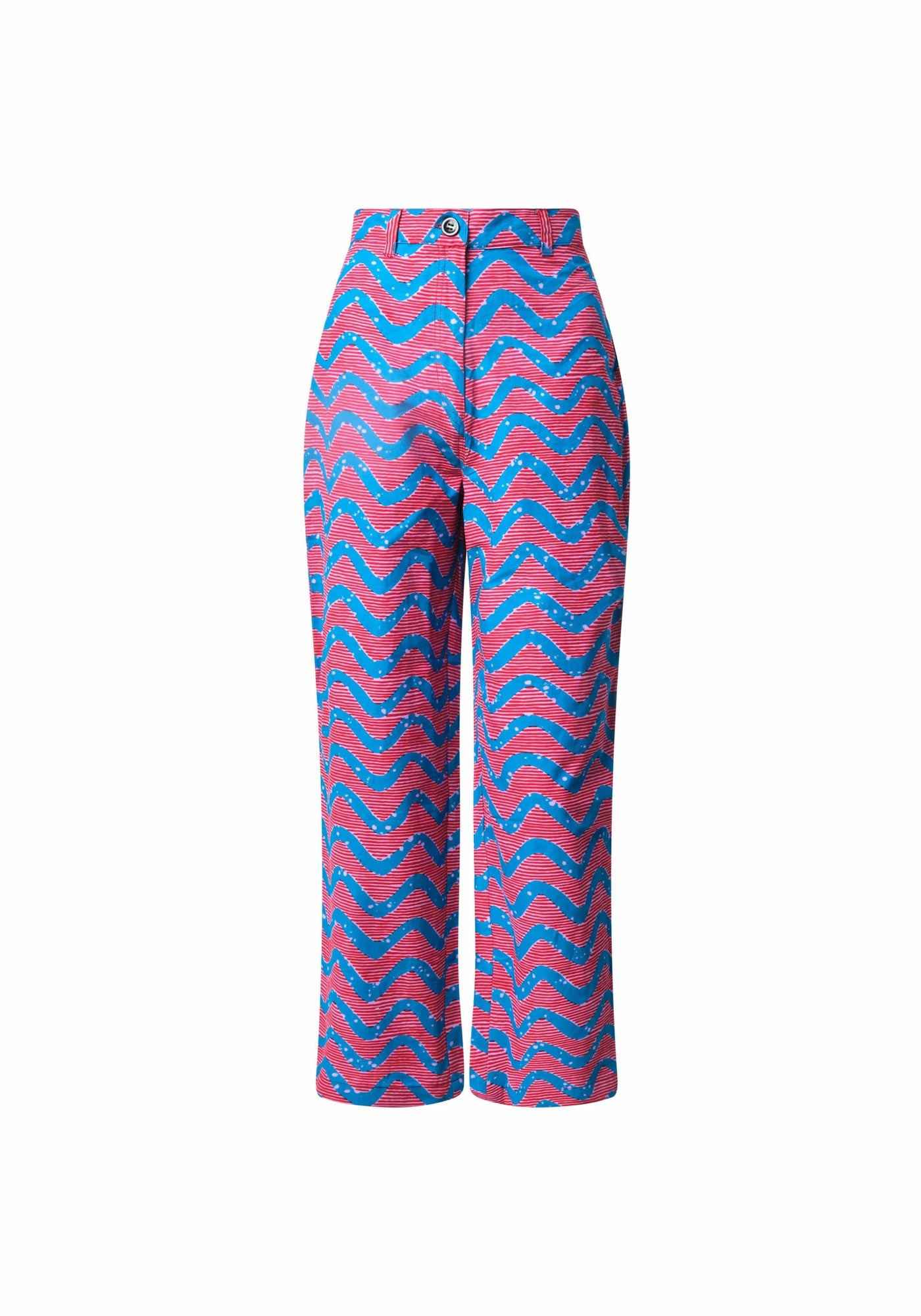 YEVU Women - Trousers Harry High Pants - Pink Sugarcane