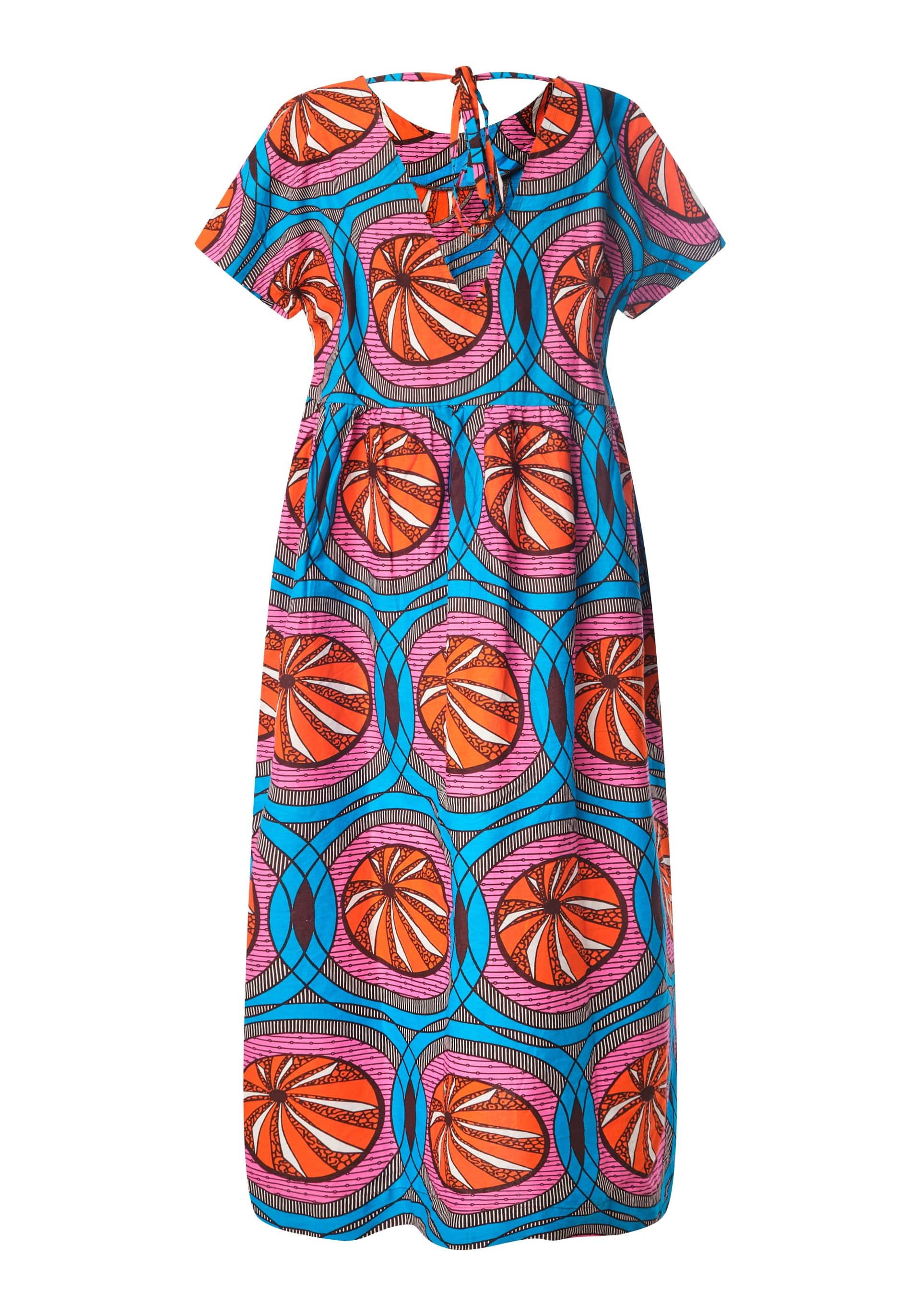 YEVU Women - Dress Kaftan Dress - Tangerine Dreams