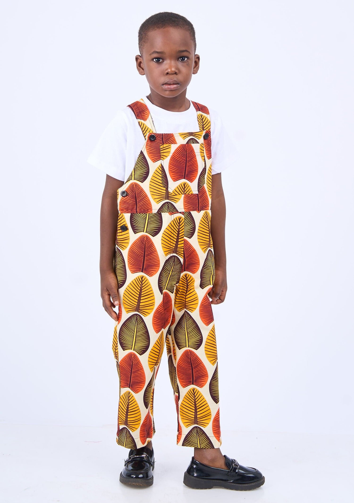Ghana Made African Print Kids Overalls