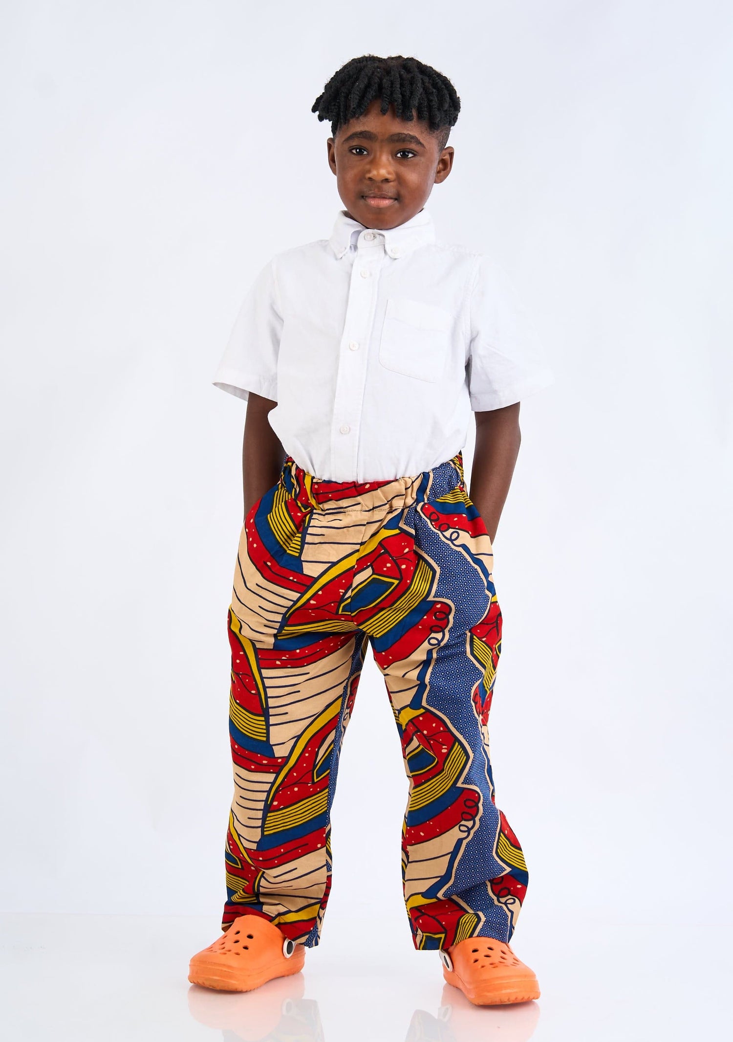 Ghana Made African Print Kids Bottoms