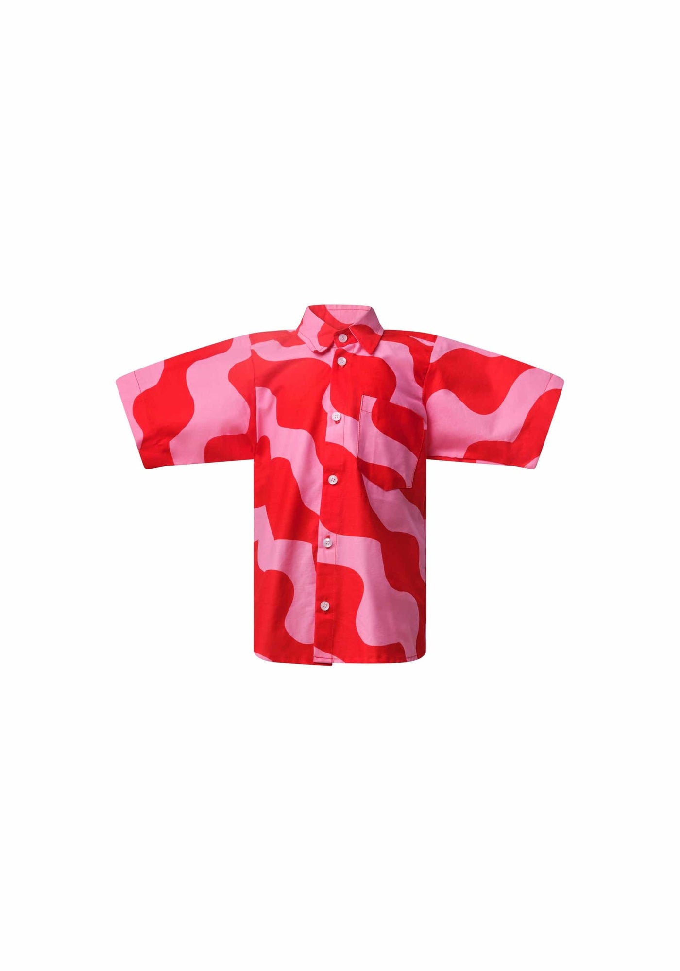 YEVU Kids Mini Shirt - Spilt Milk