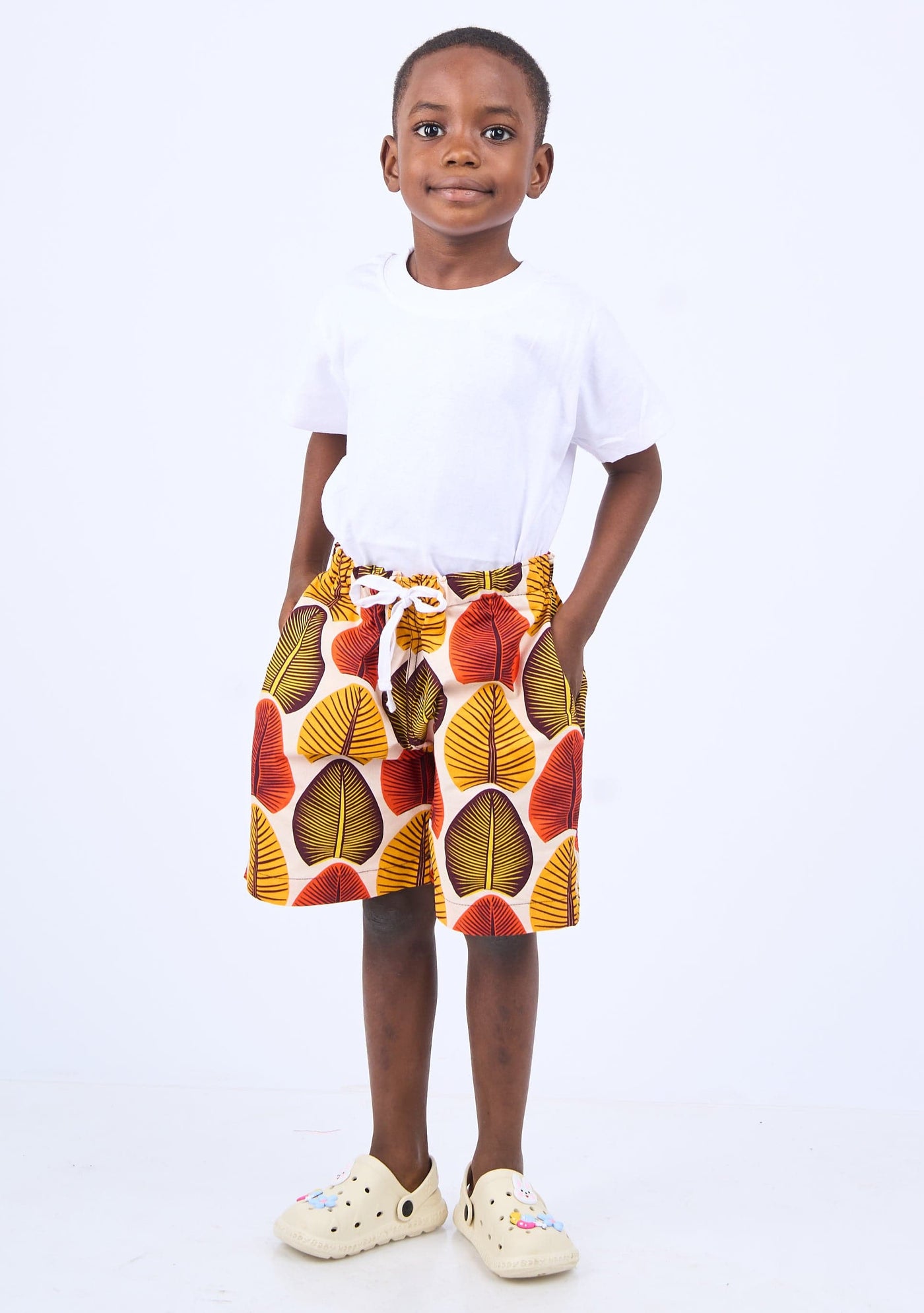 YEVU Kids Mini Shorts - Broadleaf