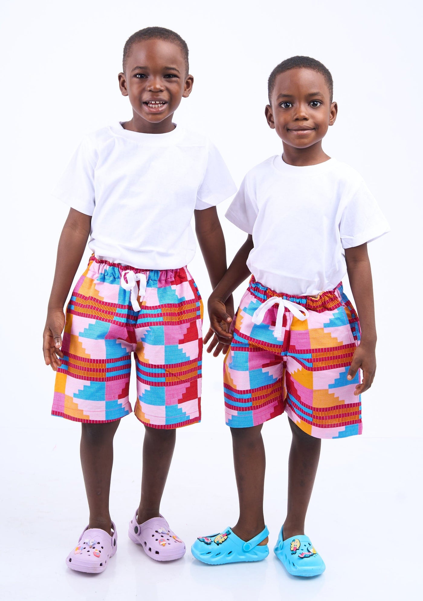 YEVU Kids Mini Shorts - Sherbet