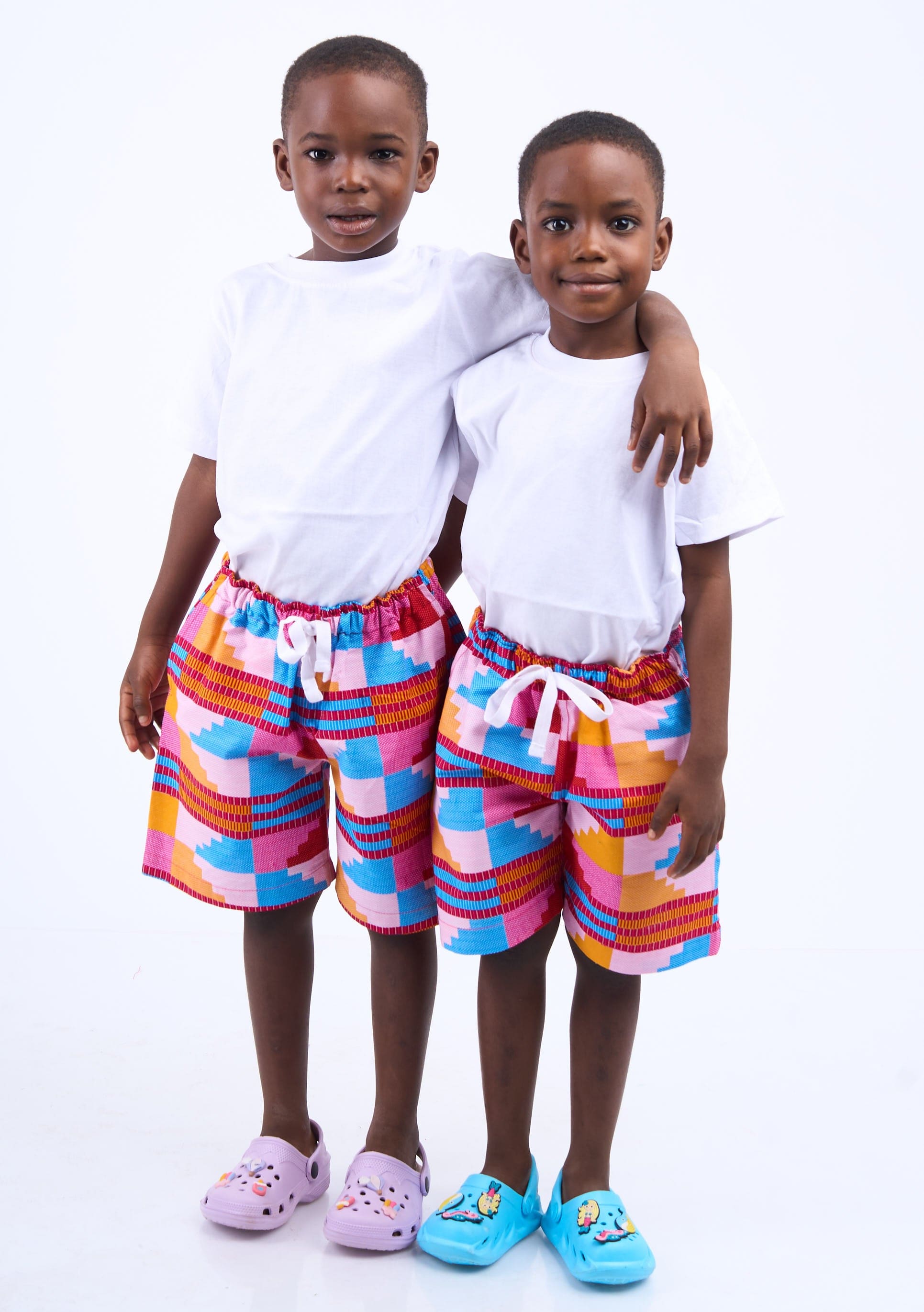 YEVU Kids Mini Shorts - Sherbet