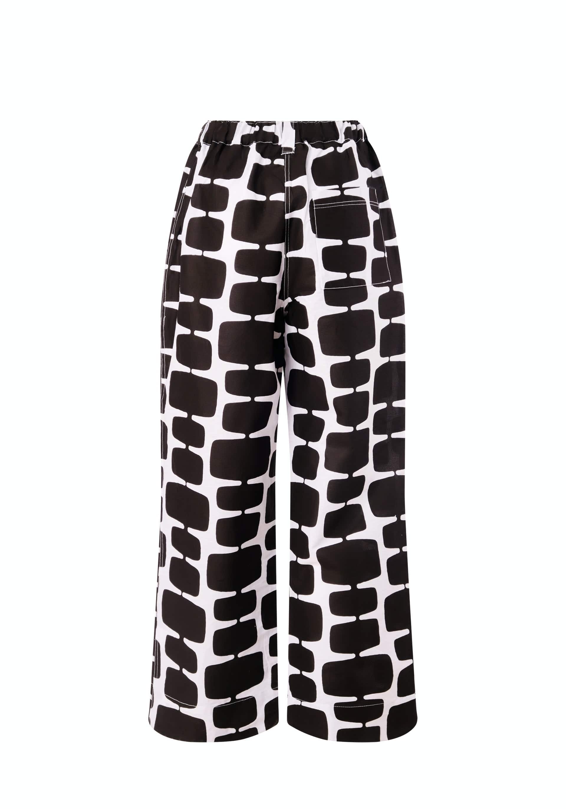 Relaxed Straight Leg Pants - Lucky Charm
