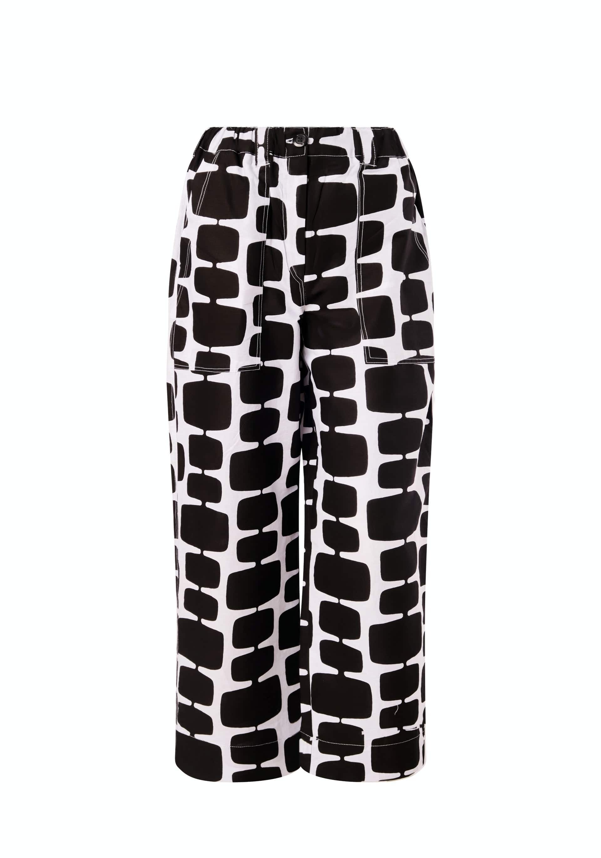Relaxed Straight Leg Pants - Lucky Charm