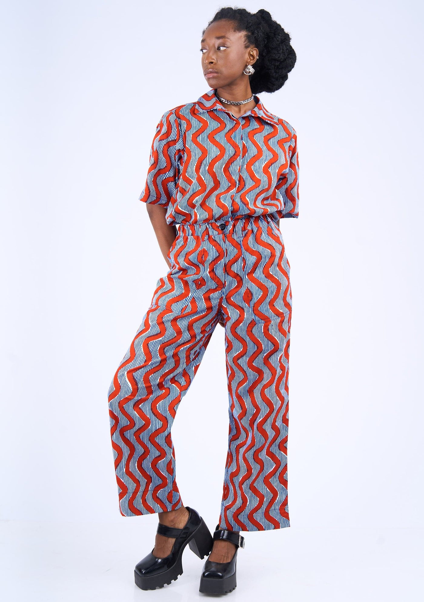 YEVU Women - Trousers Relaxed Straight Leg Pants - Mind Your Business
