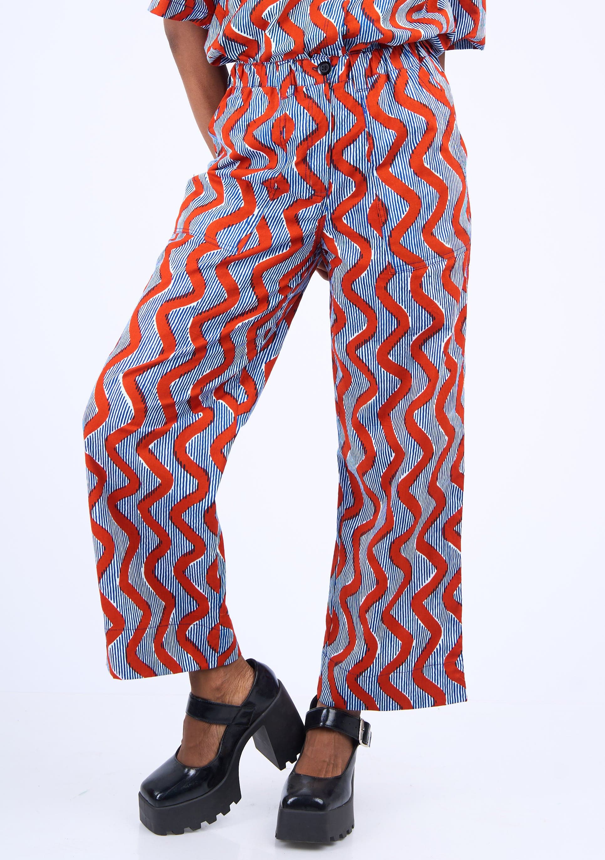 YEVU Women - Trousers Relaxed Straight Leg Pants - Mind Your Business