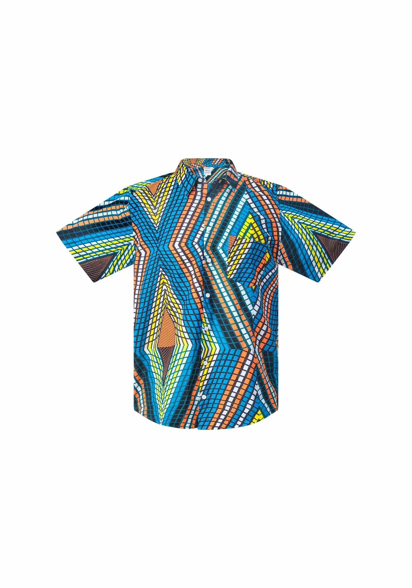 YEVU Men - Shirt Short Sleeve Shirt - Gravitron