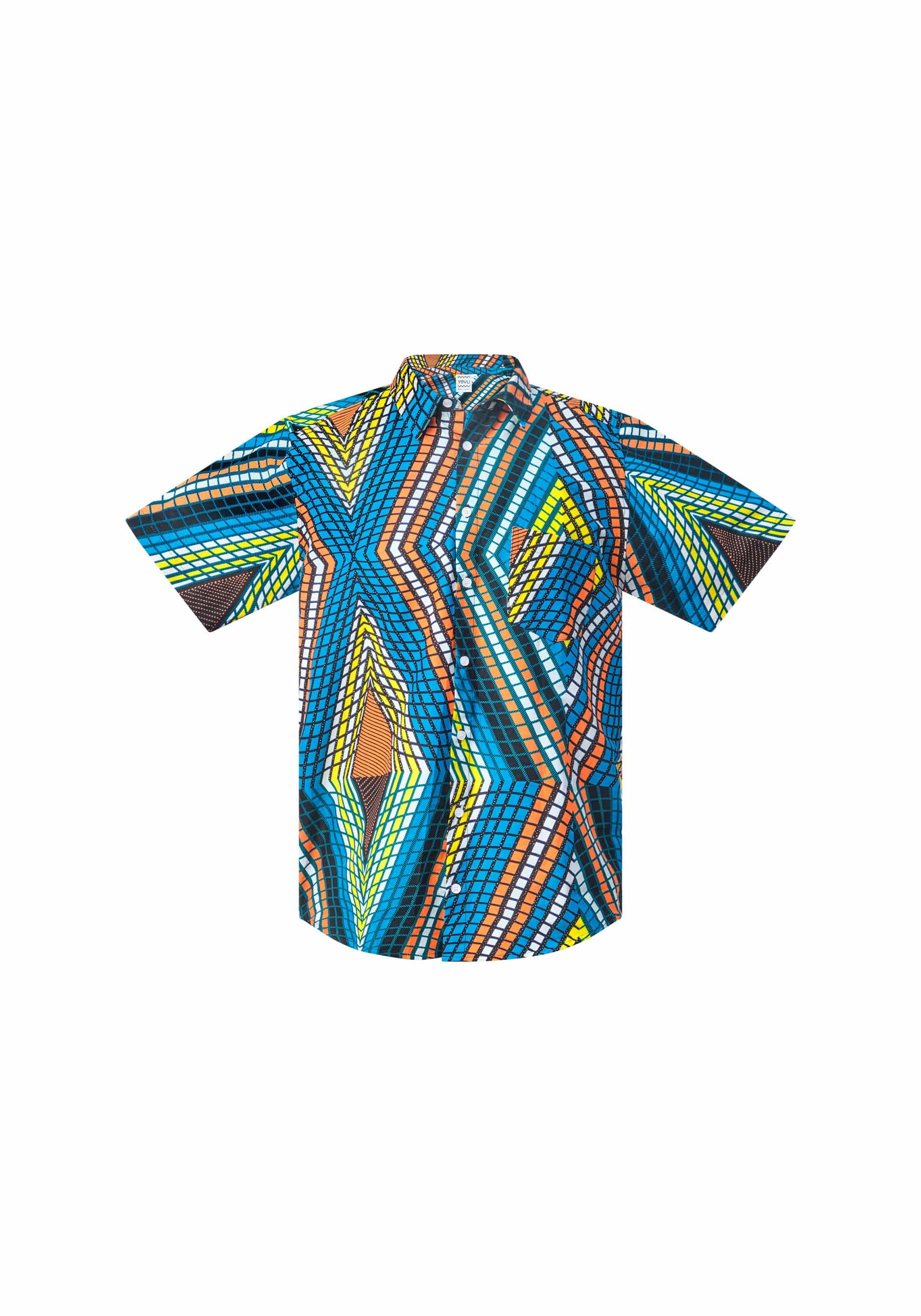 YEVU Men - Shirt Short Sleeve Shirt - Gravitron