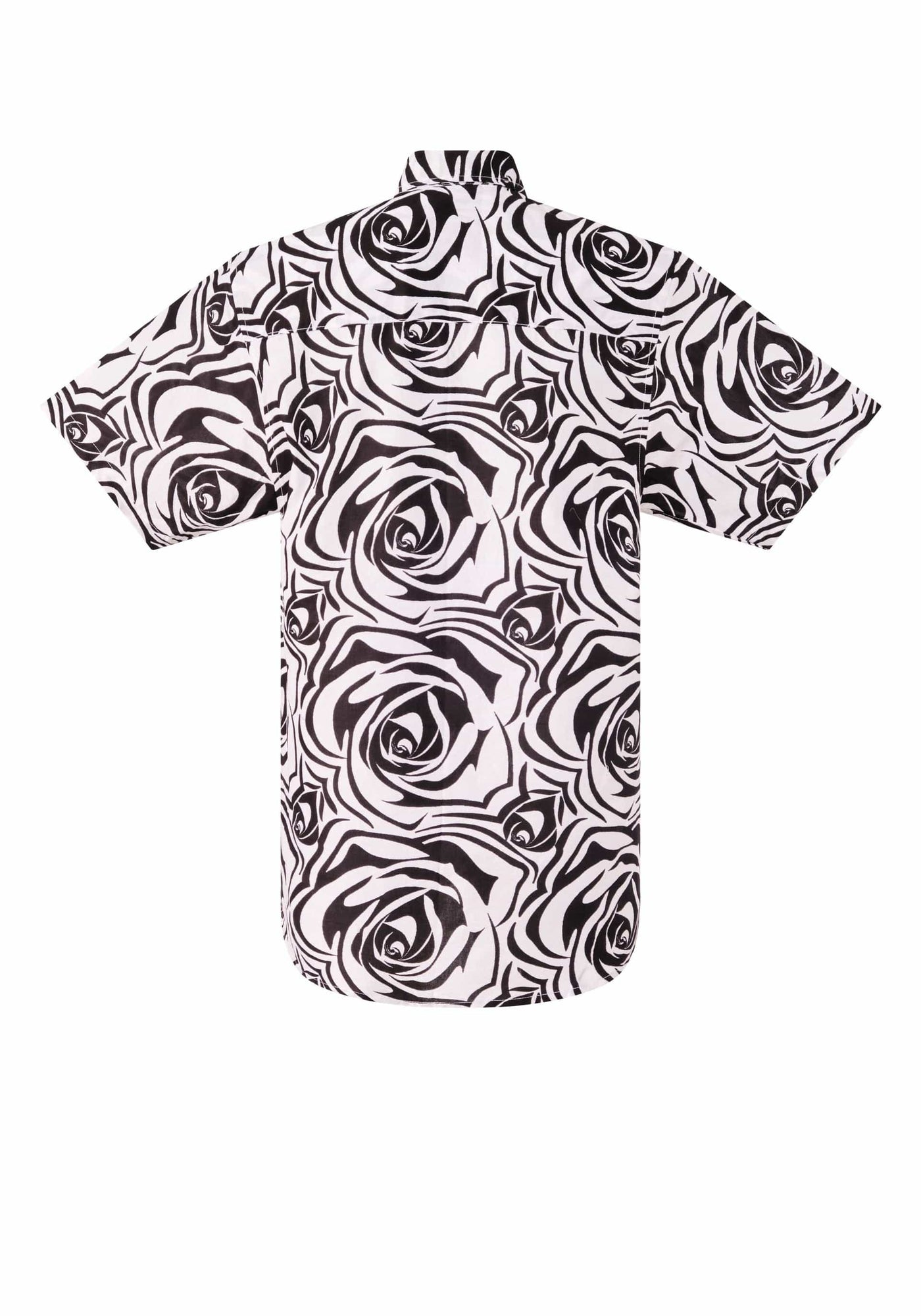 YEVU Men - Shirt Short Sleeve Shirt - Rosebud