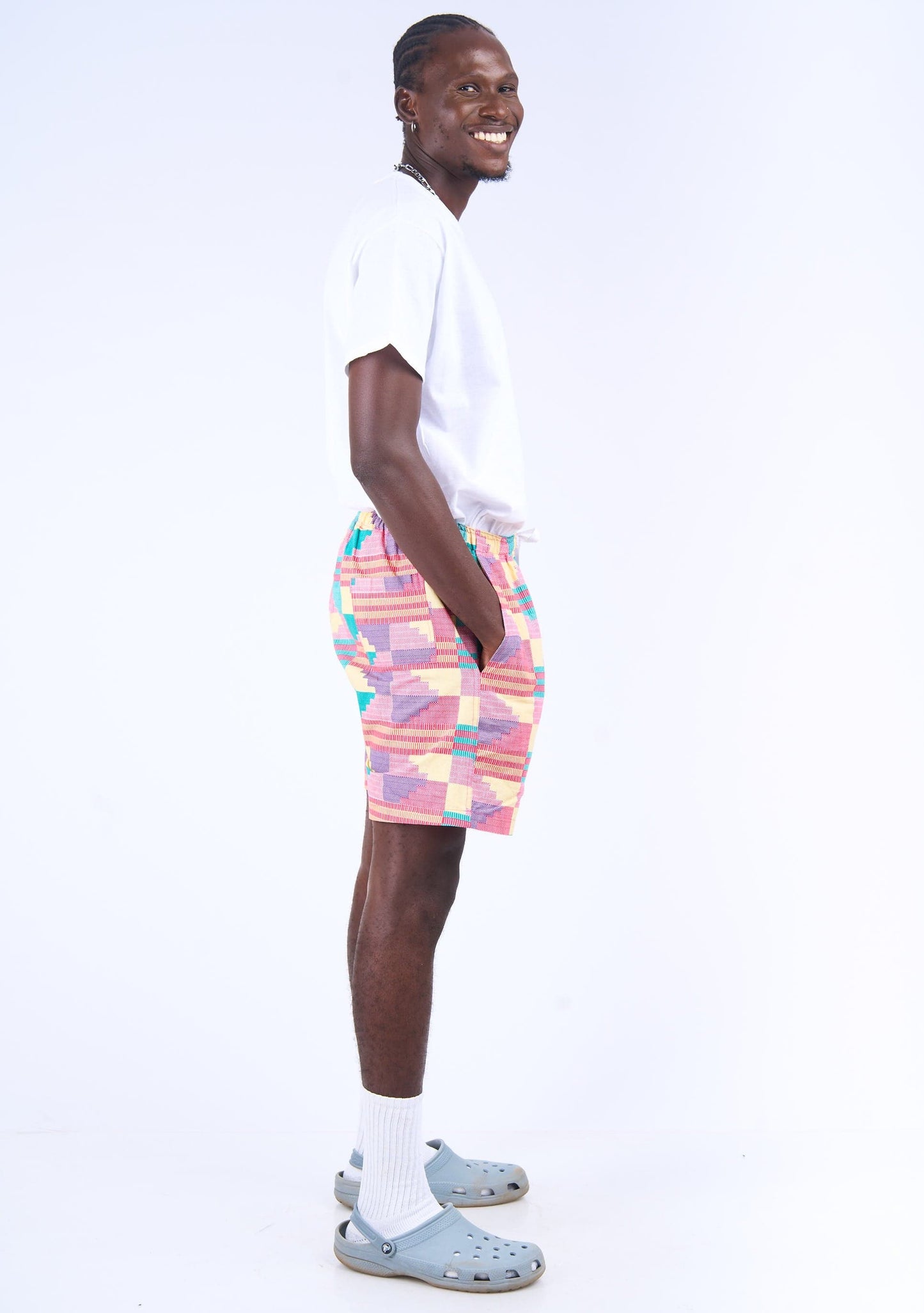 YEVU Men - Shorts Shorts - Sherbet New Wave