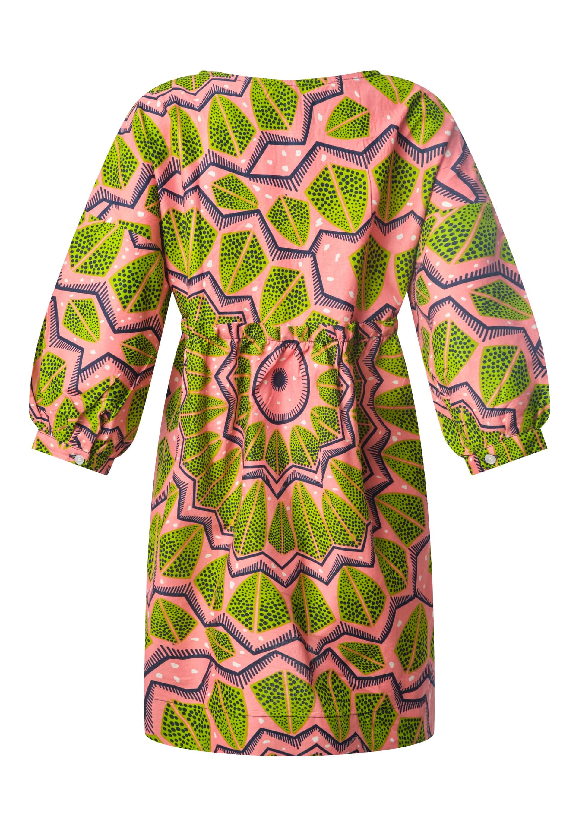 YEVU Women - Dress Smock Dress - Watermelon