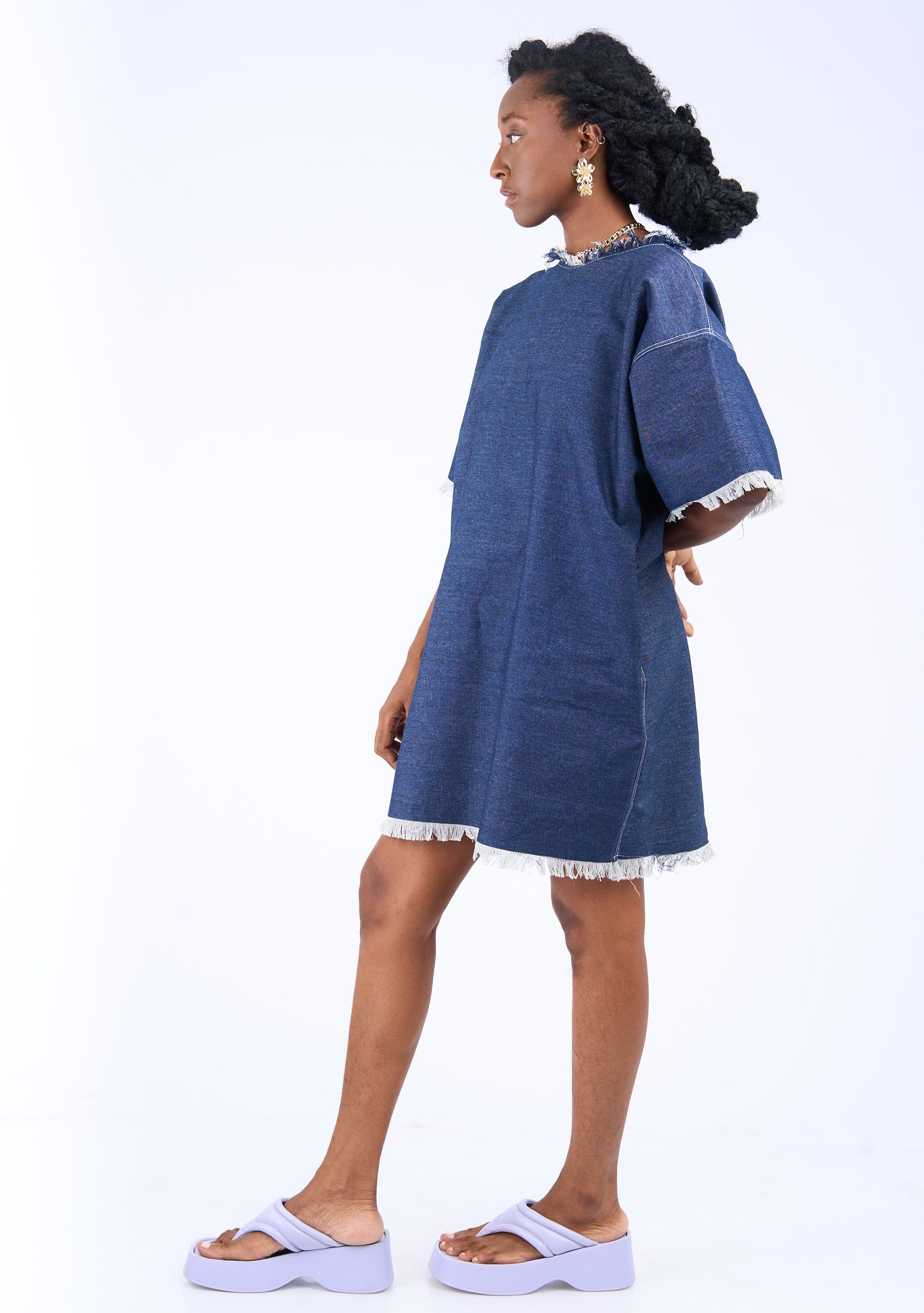 T Shirt Dress Denim