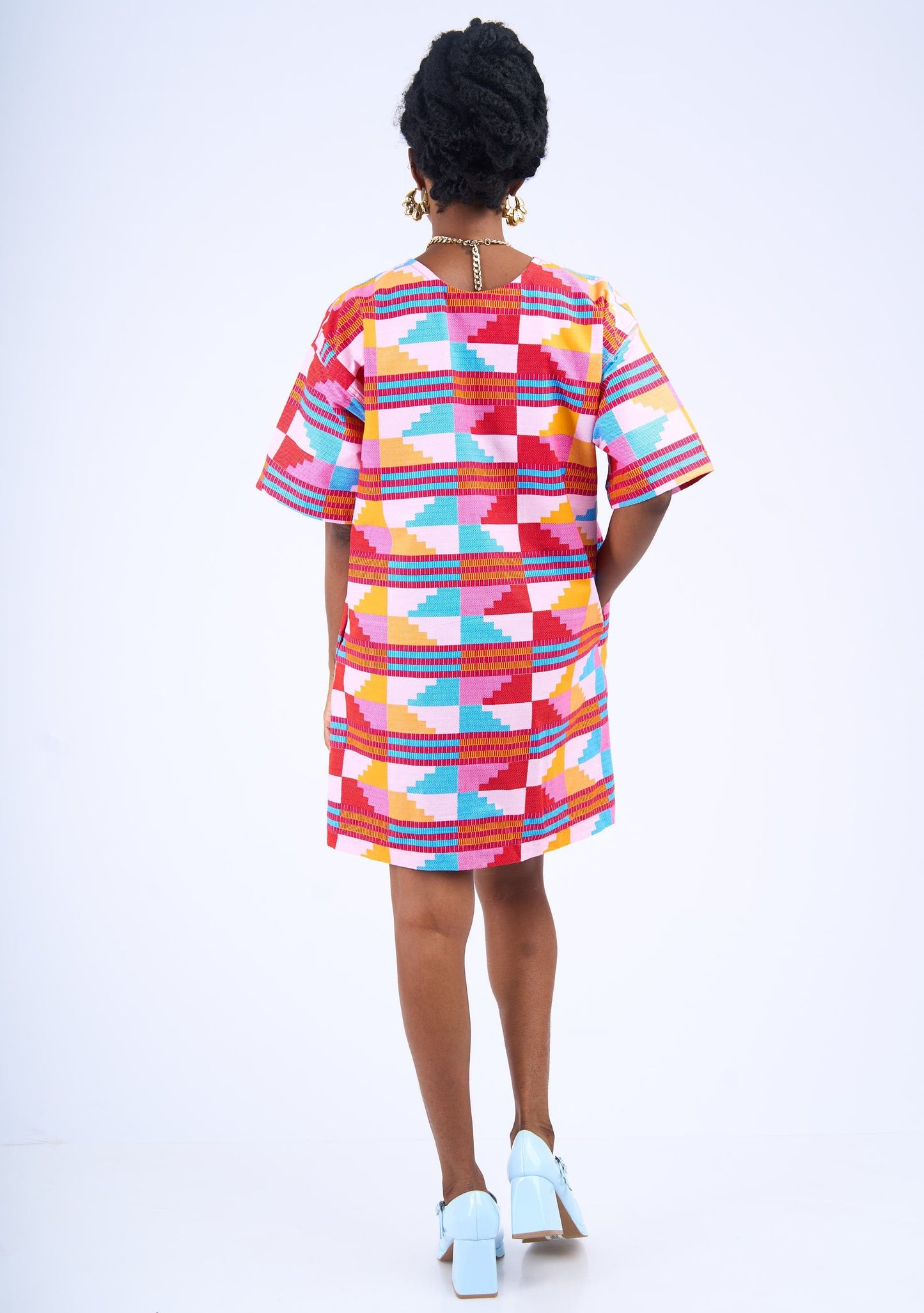 YEVU Women - Dress T-Shirt Dress - Sherbet