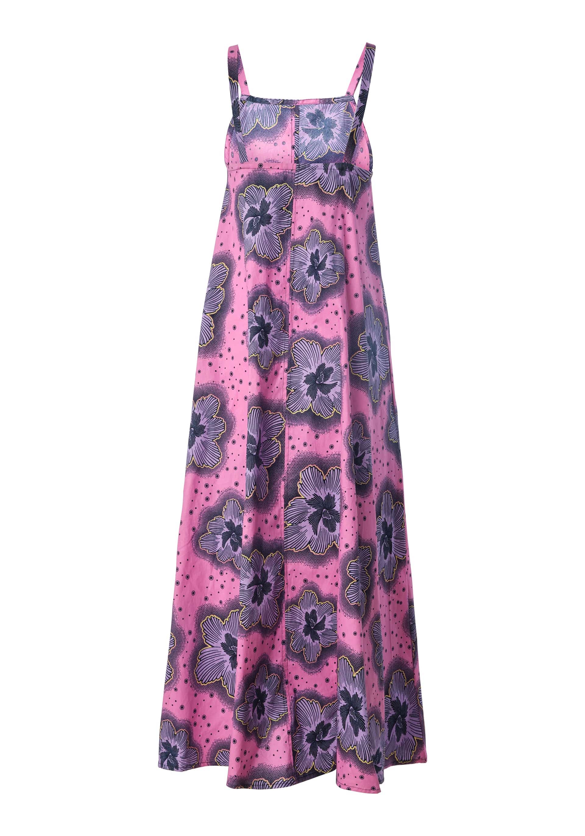 YEVU Women - Dress Tent Dress - Purple Flowers