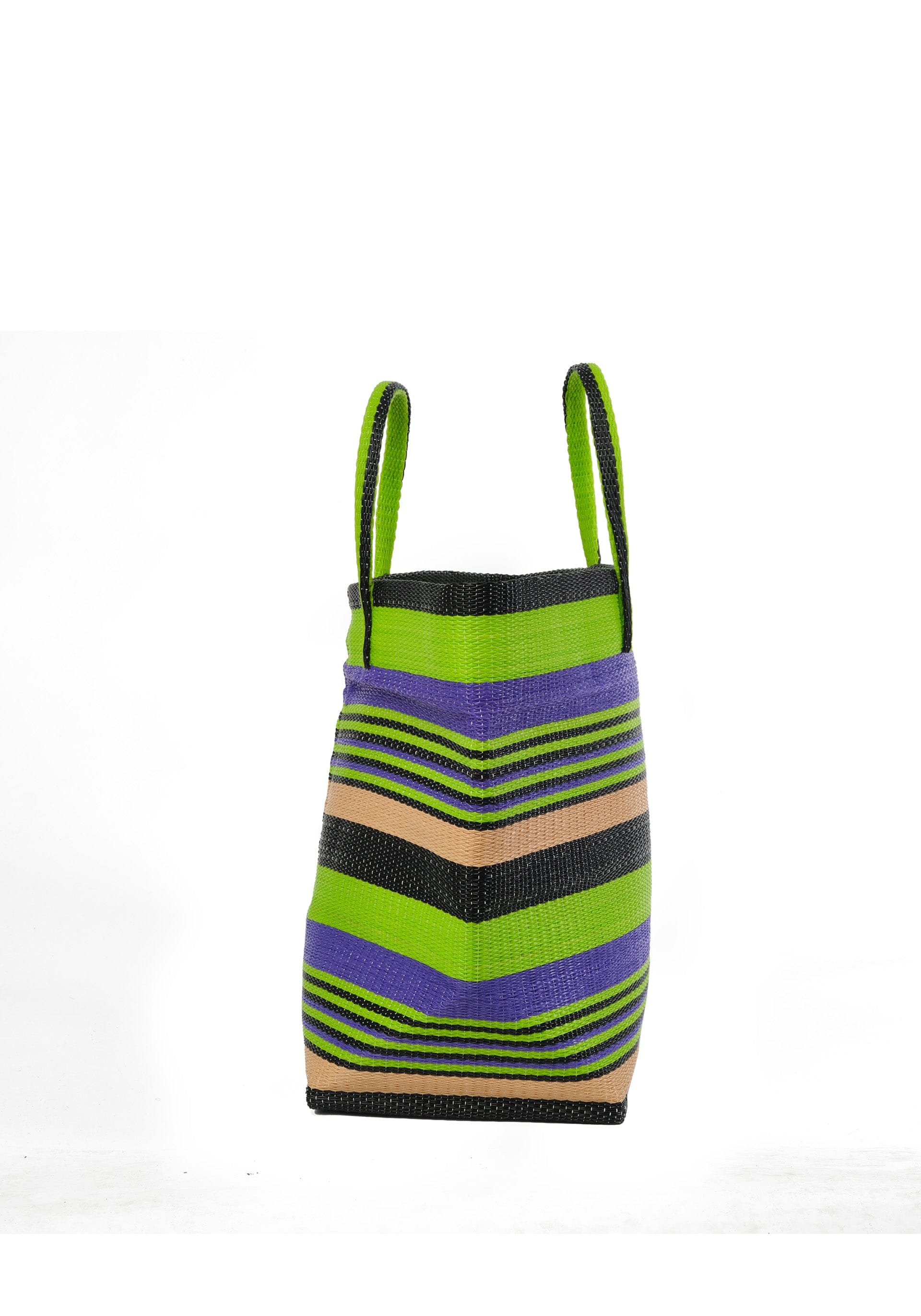 Yevu Accessories - Bag Togo Bag  - Green & Purple