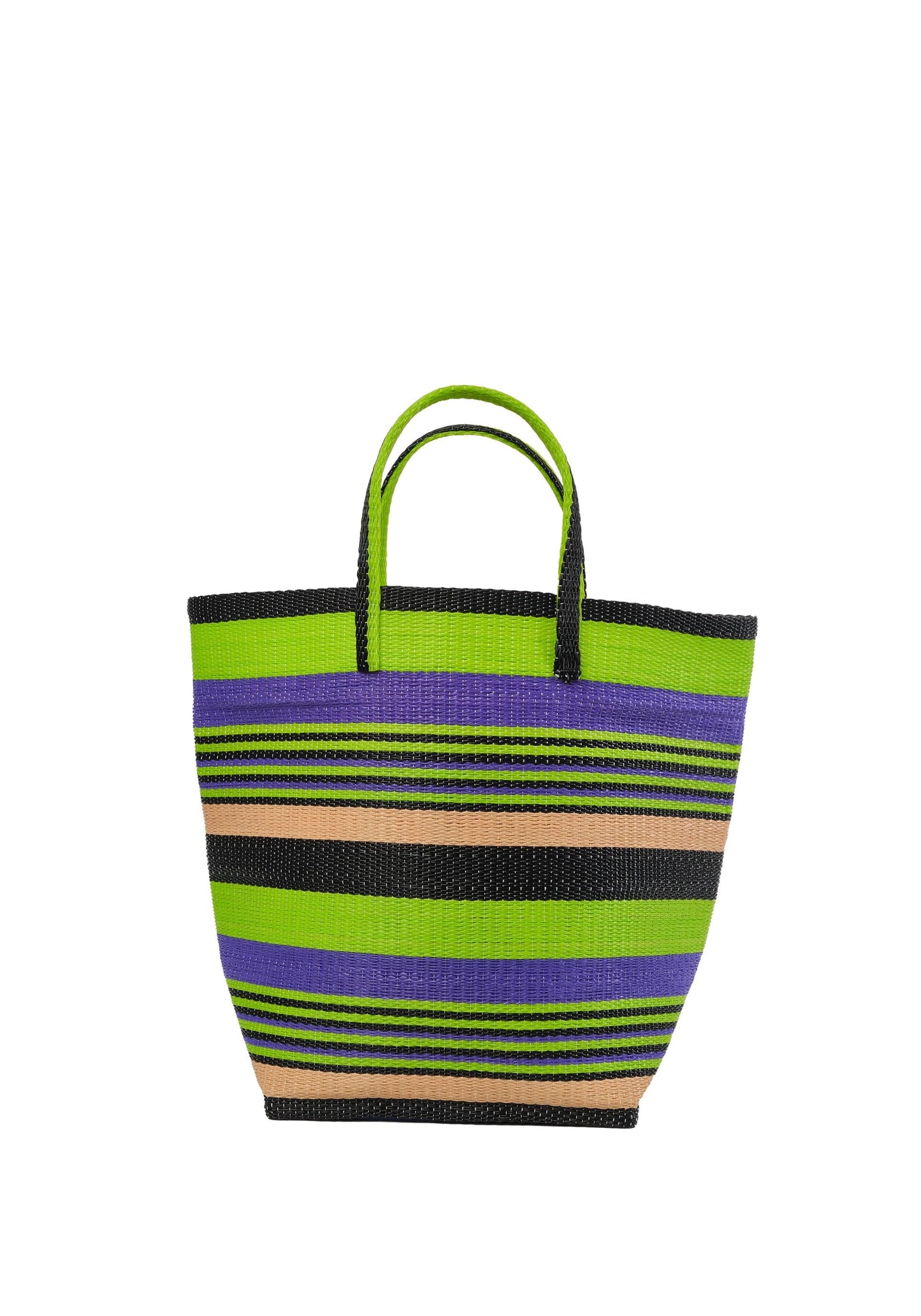 Yevu Accessories - Bag Togo Bag  - Green & Purple