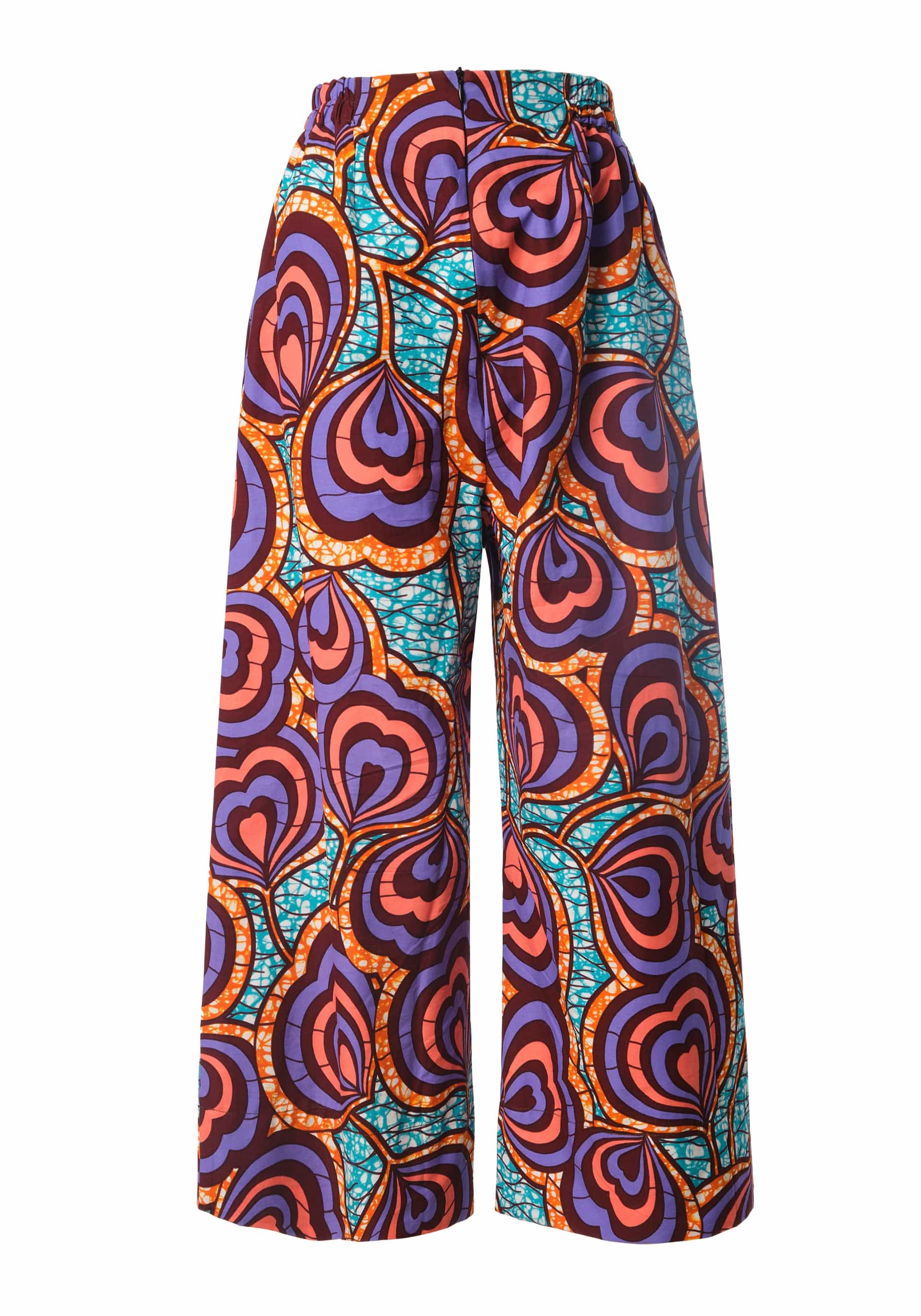 YEVU Women - Trousers Wide Leg Pants - Love Print