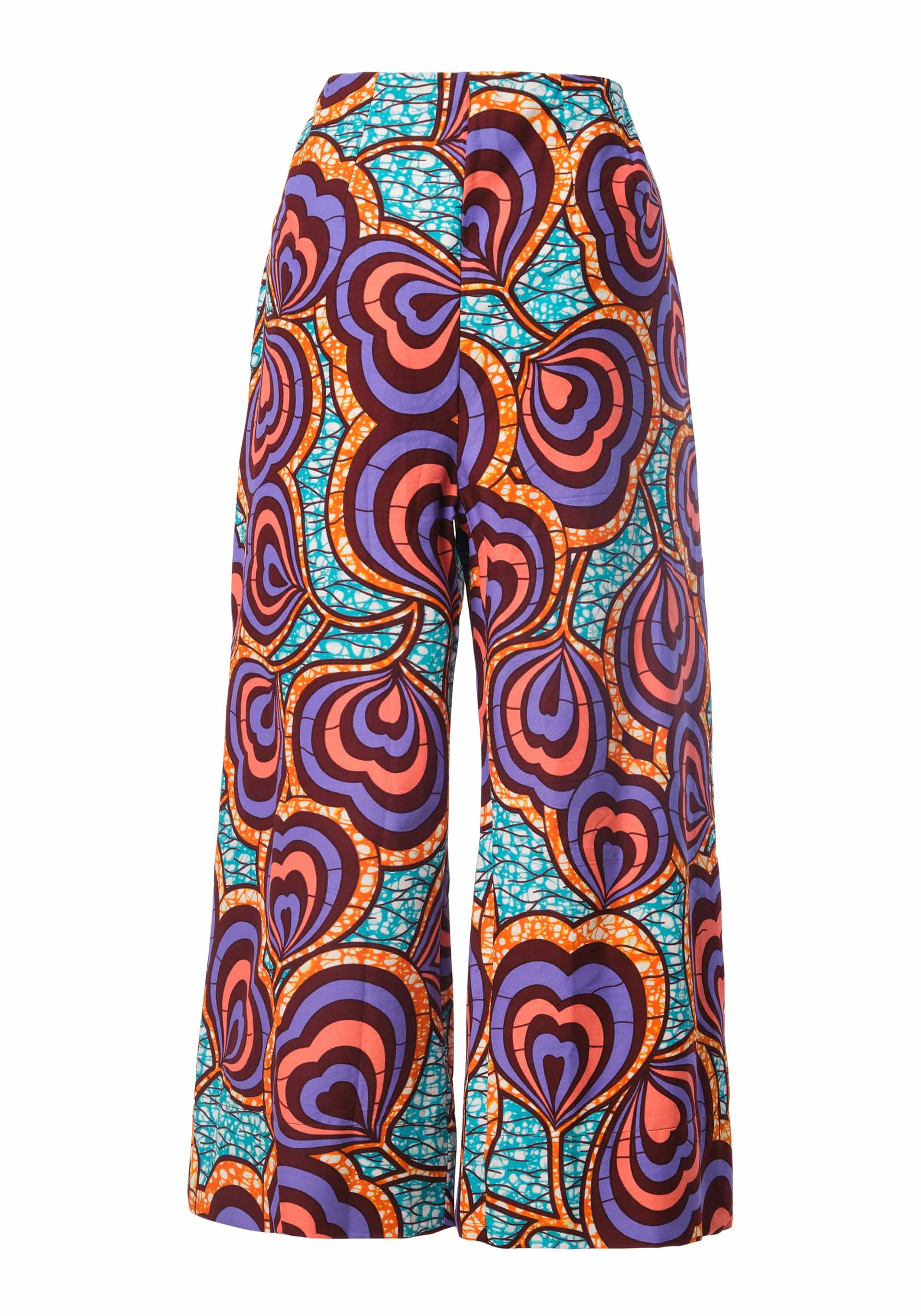 YEVU Women - Trousers Wide Leg Pants - Love Print