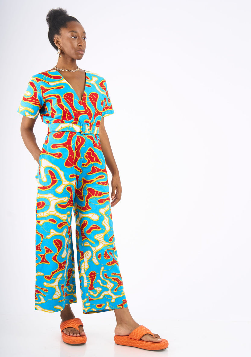 YEVU | Women's Socially Responsible African Print One Pieces