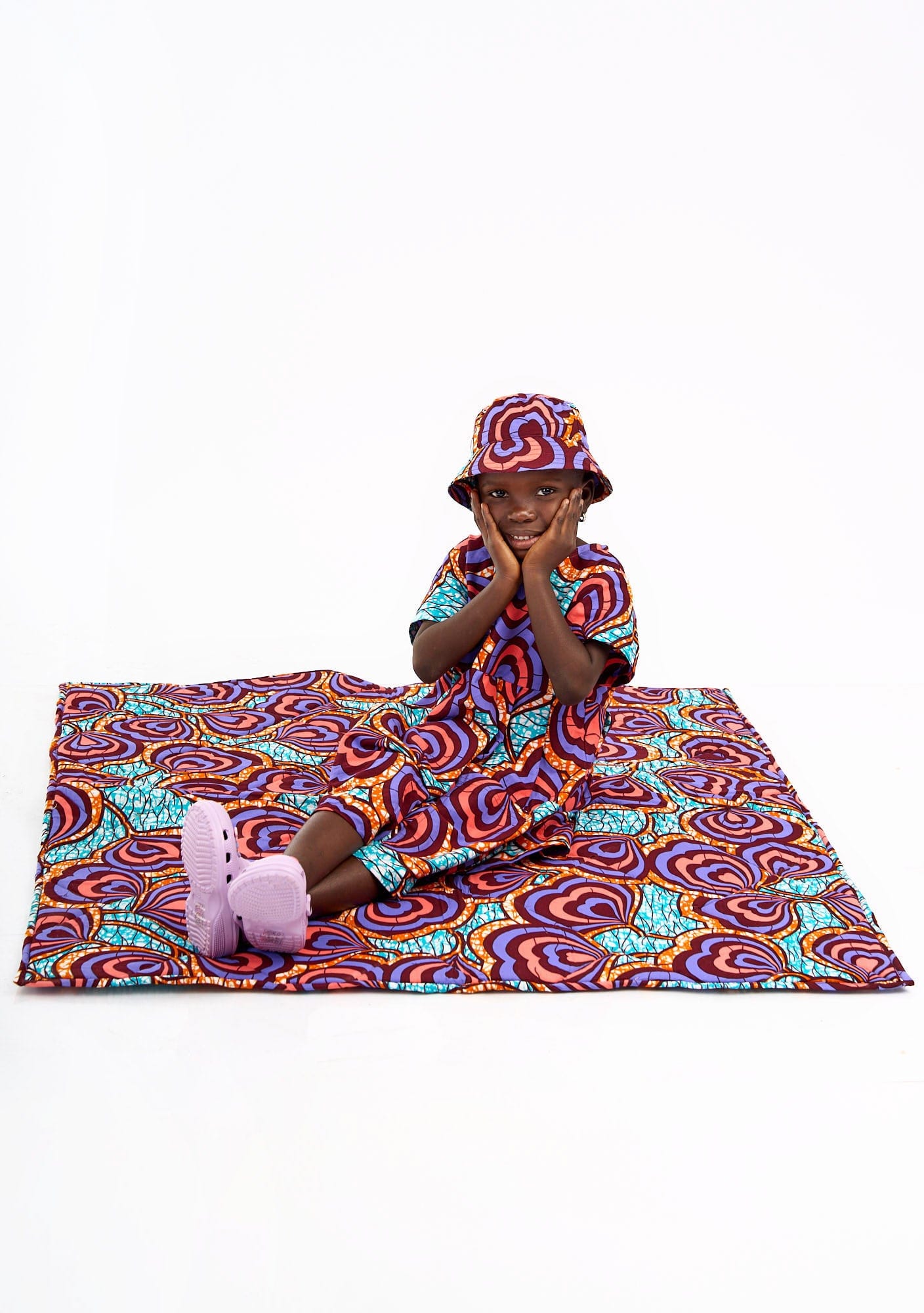 YEVU Accessories - Homewares Standard Baby Quilt - Love Print