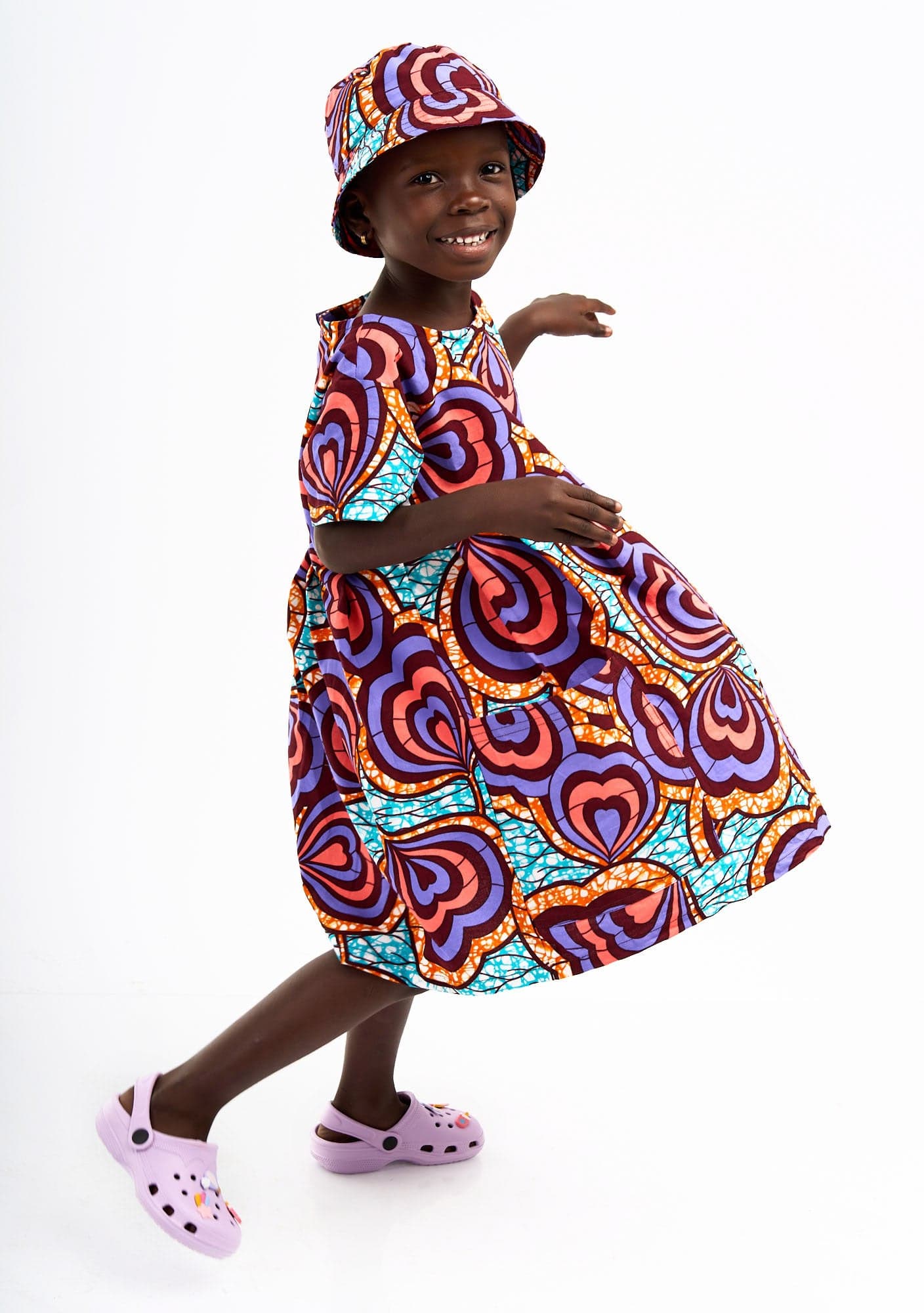 Ghana Made African Print Kids Clothing Sale