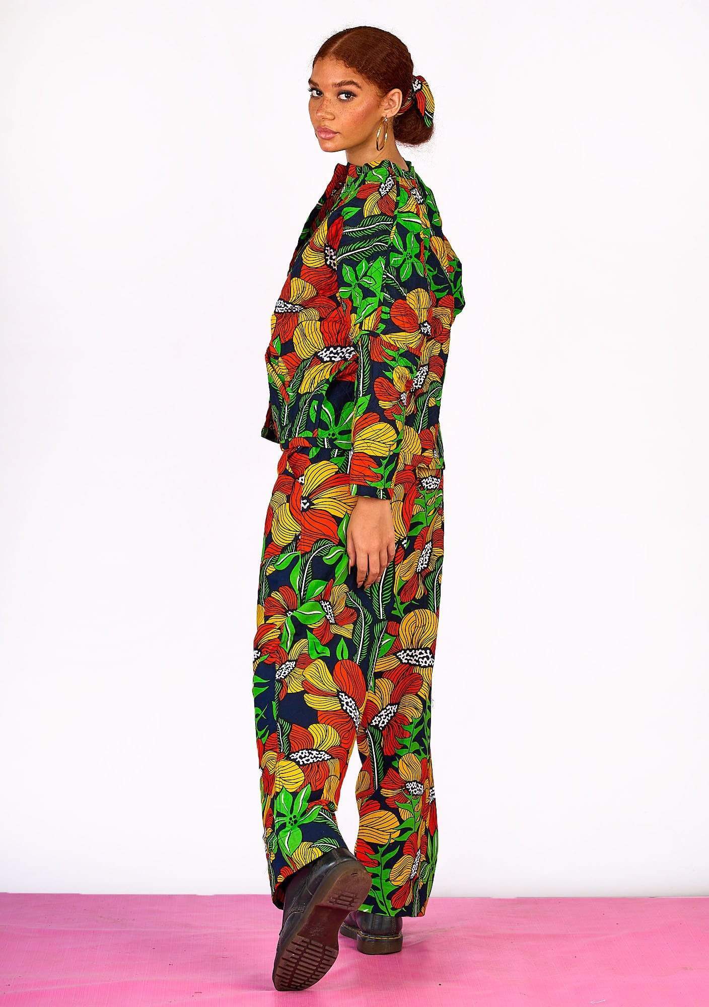 YEVU Women - Jacket Quilted Jacket - Flower Max