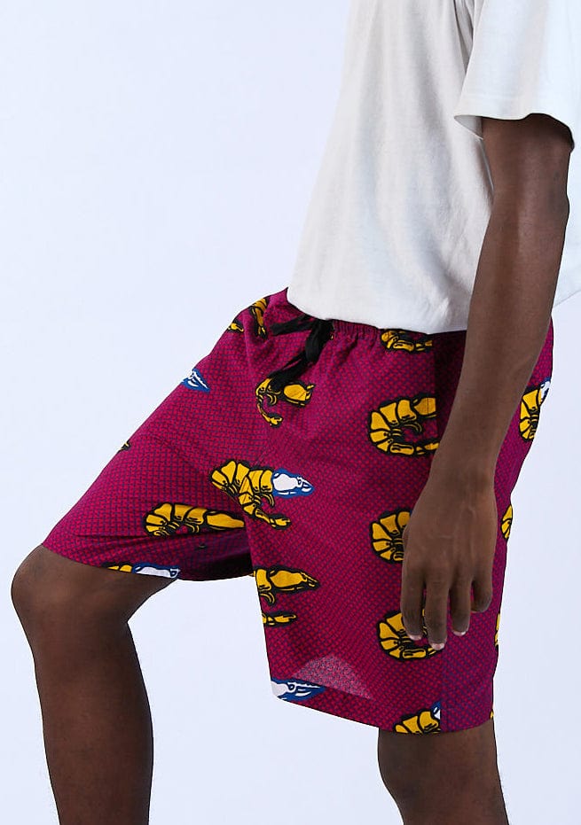 YEVU Men - Trousers Shorts - Prawns