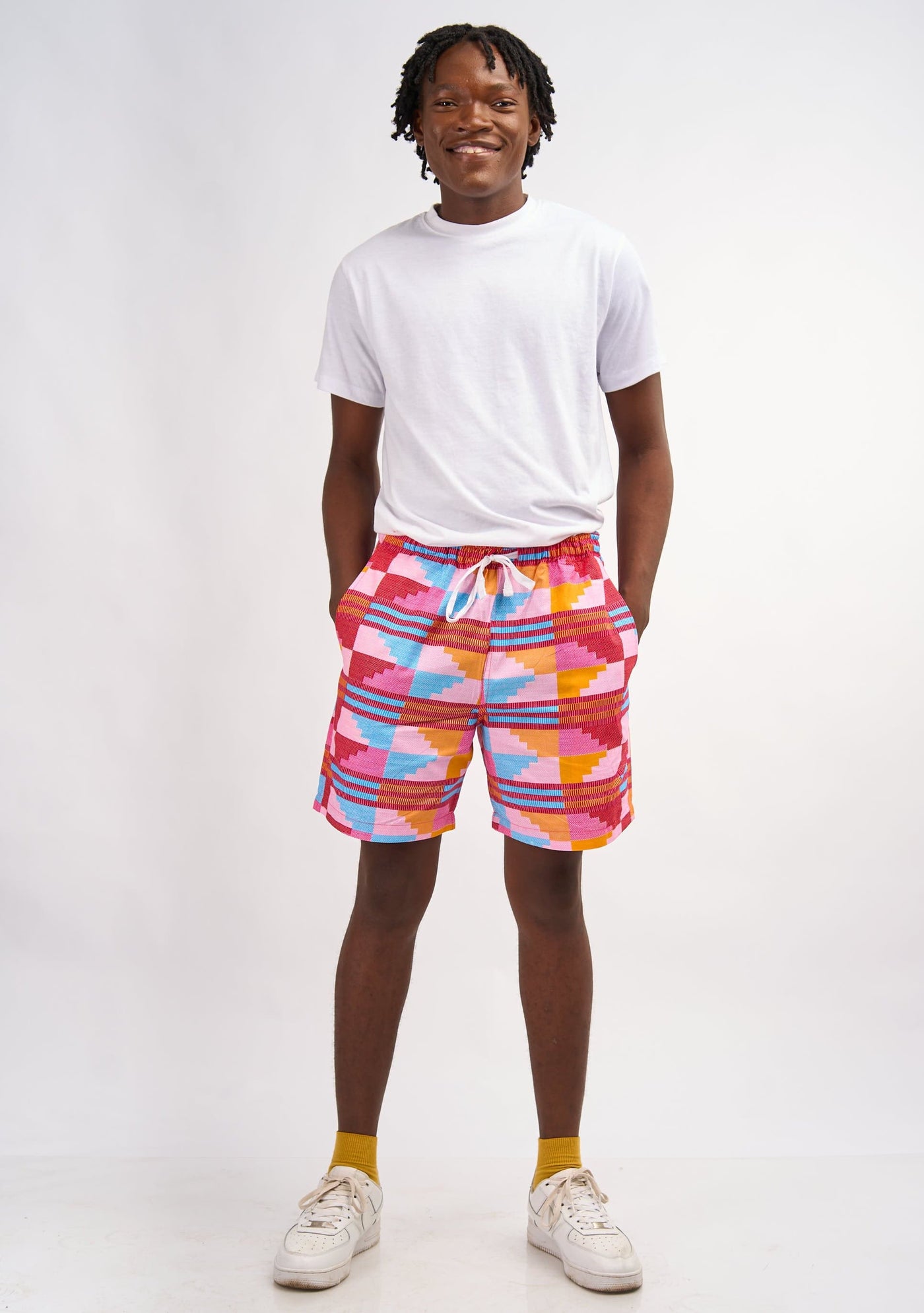 YEVU Men - Trousers Shorts - Sherbet