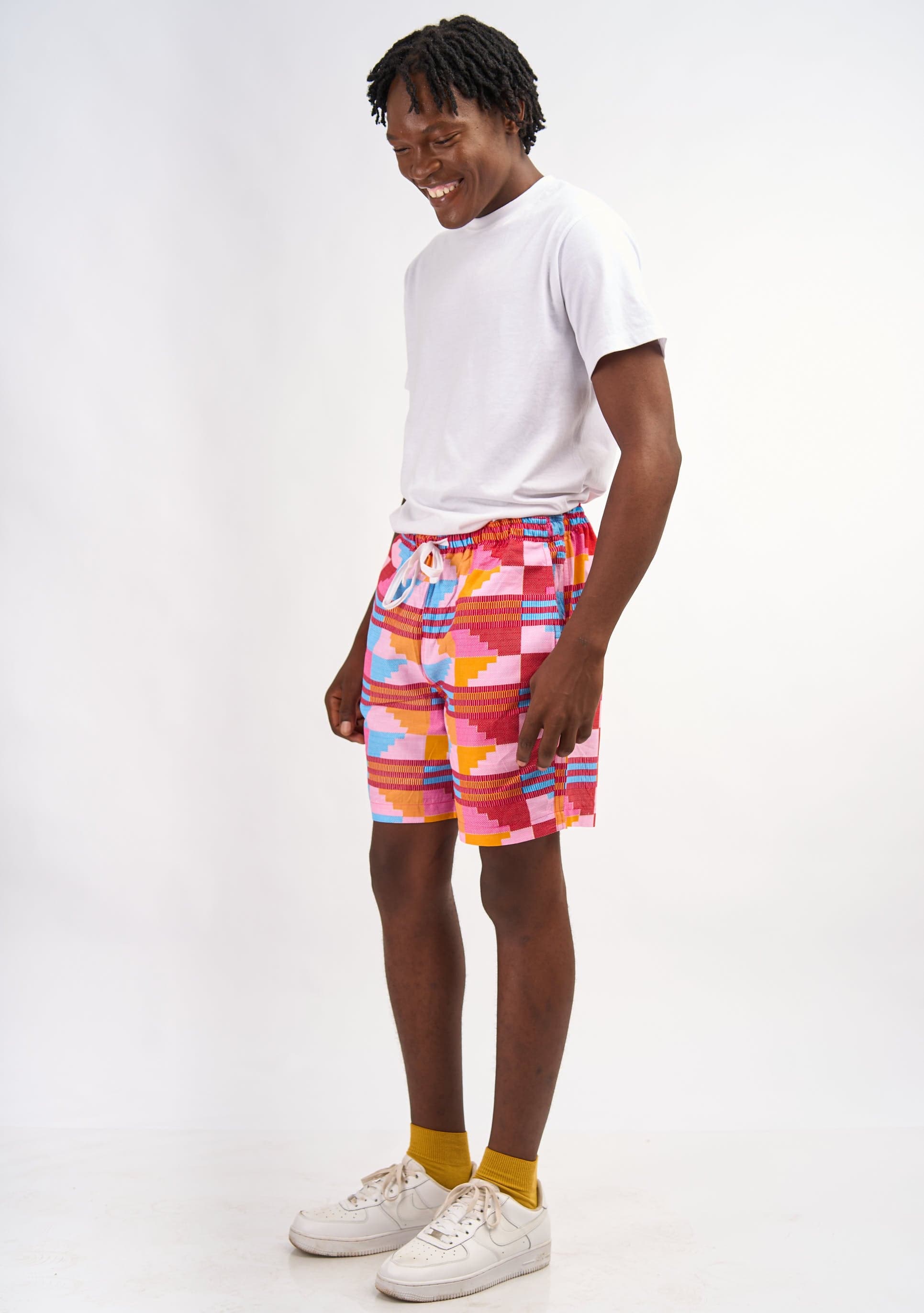 YEVU Men - Trousers Shorts - Sherbet
