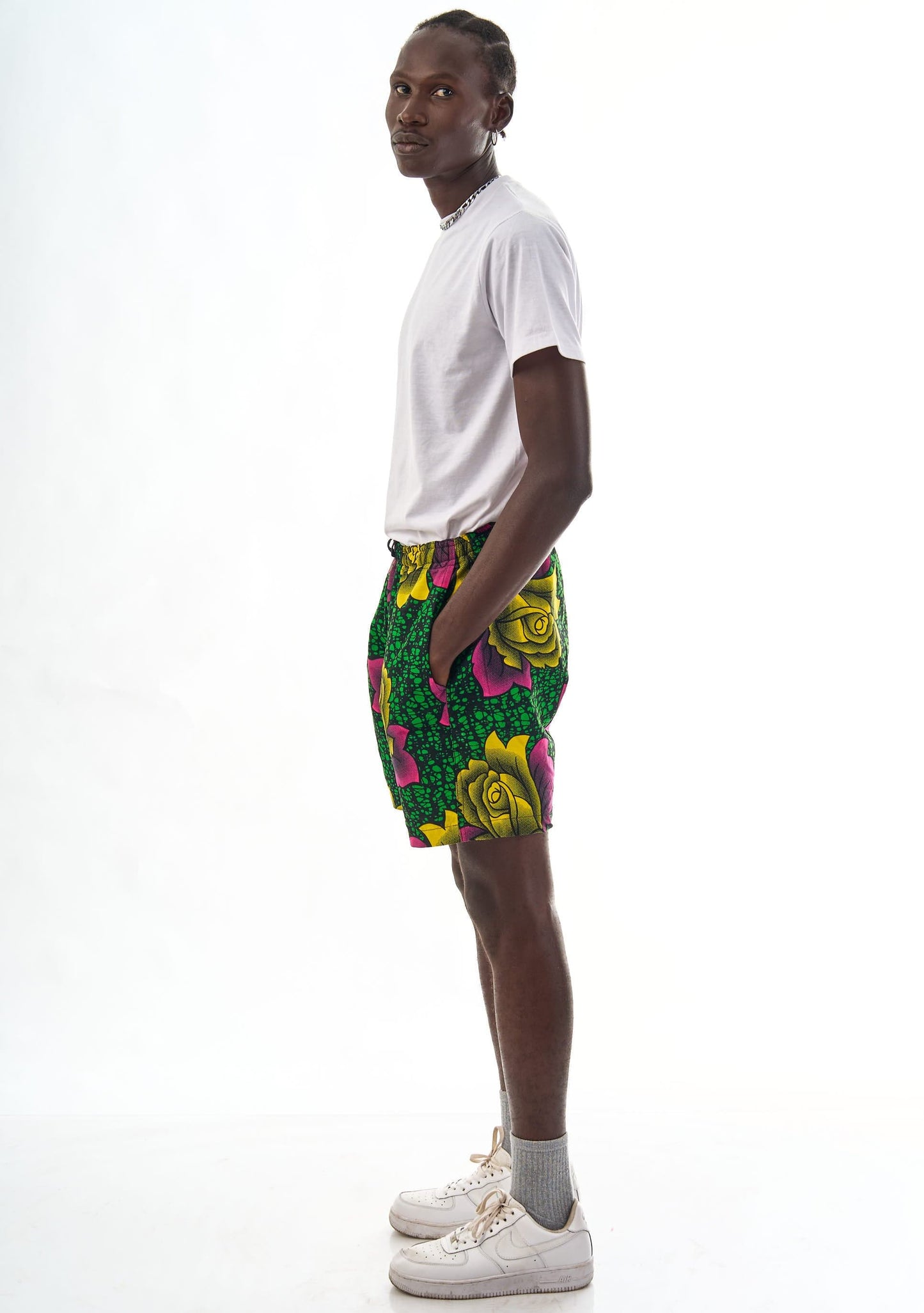 YEVU Men - Trousers Shorts - Yellow Rose