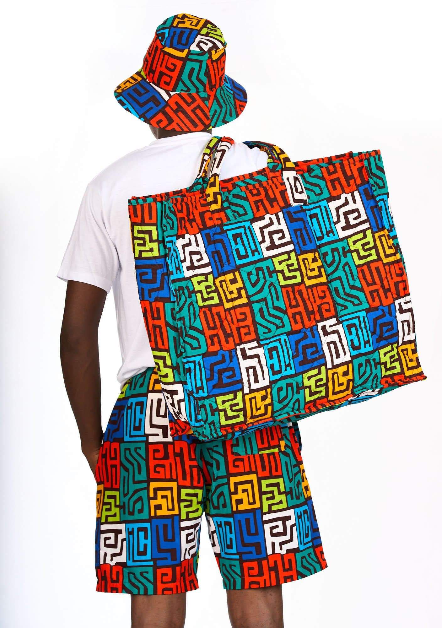 YEVU VIP Accessories - Bag Quilted Carry All - Haring