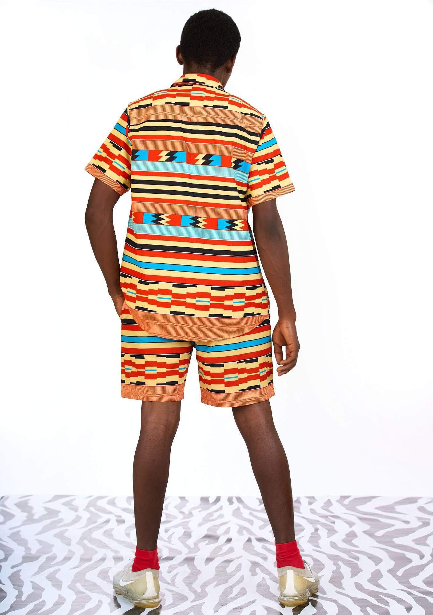 YEVU VIP Men - Trousers Shorts - Tetris